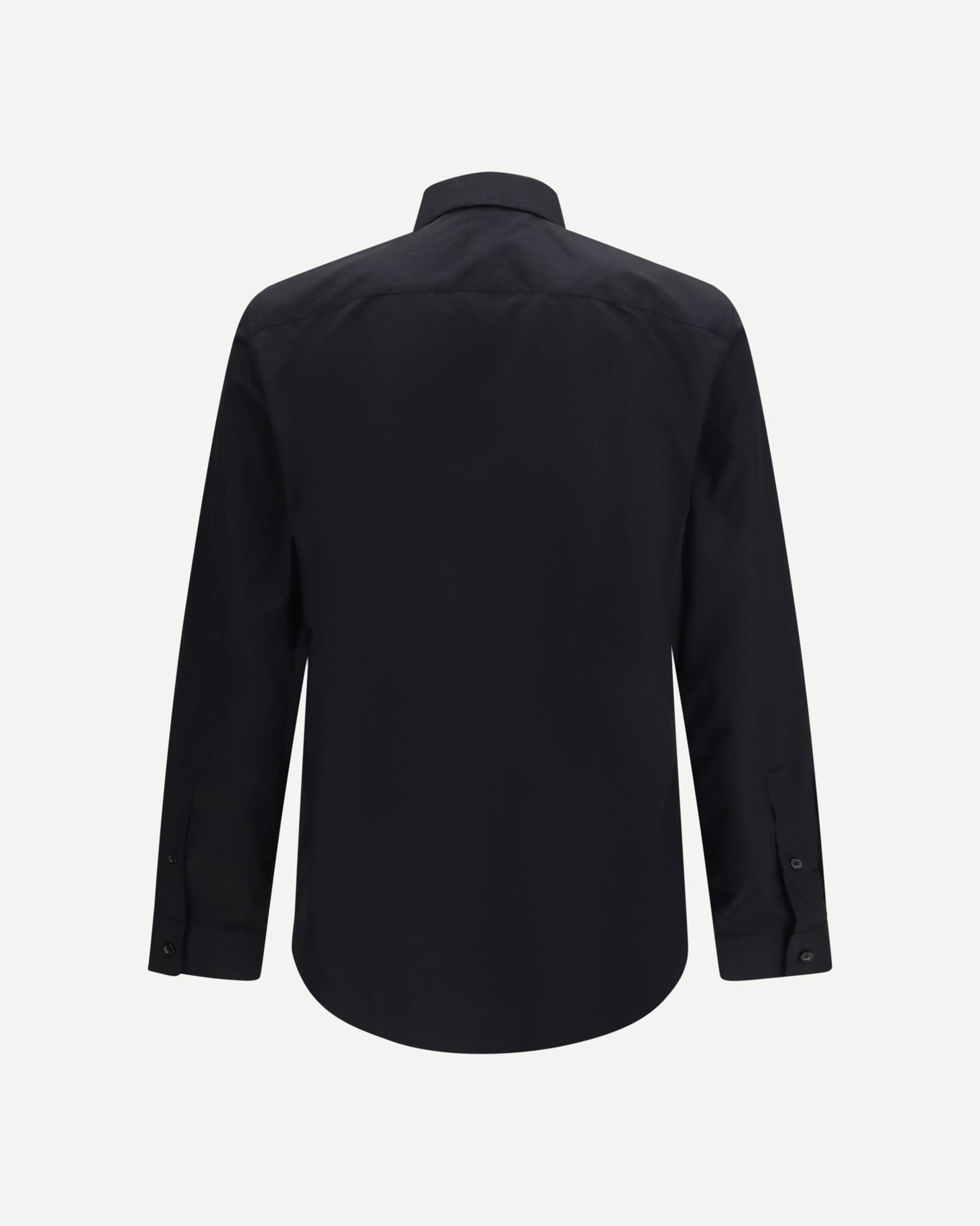 Burberry Cotton Shirt With Check Trims - alternate view