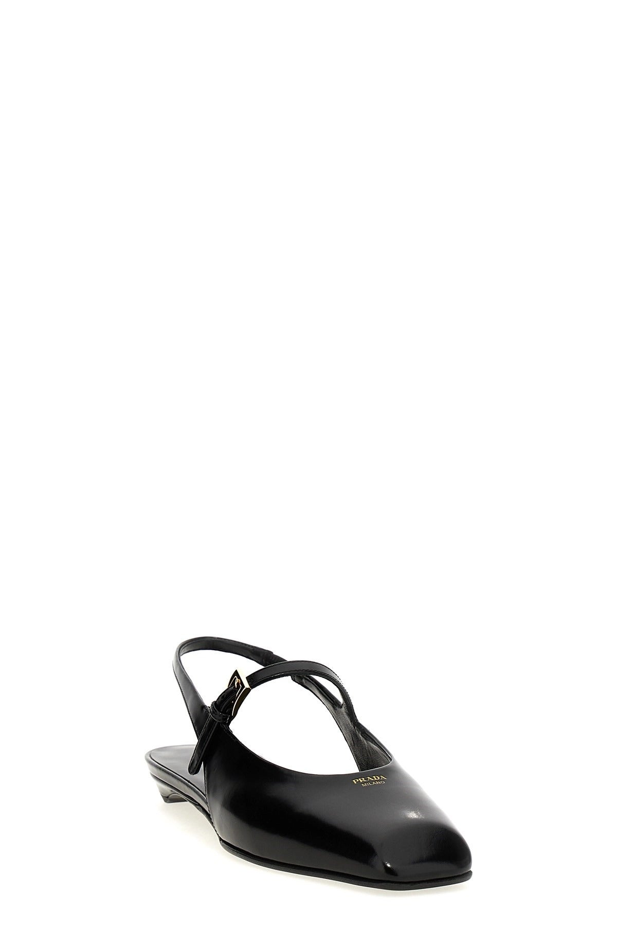 Prada Logo Slingback Flats - alternate view