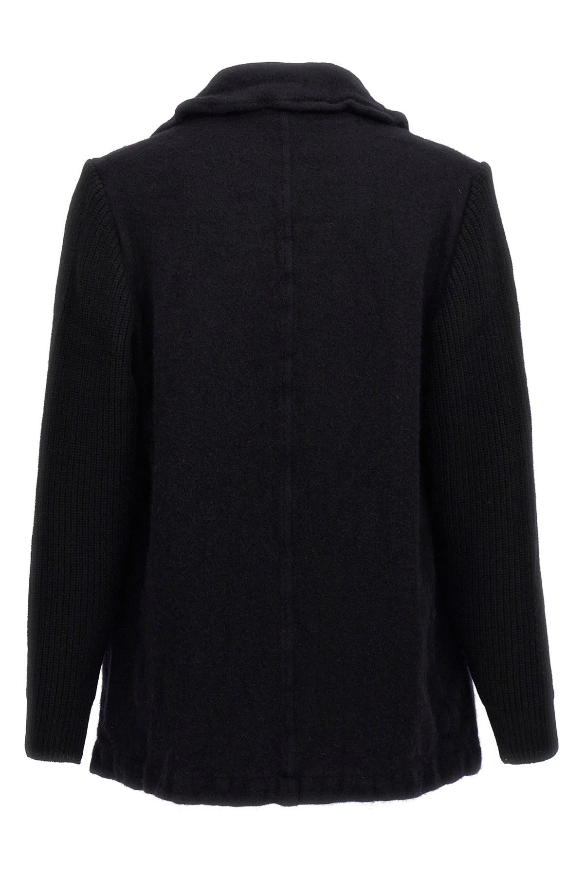Comme Des Garçons Double-Breasted Wool Coat - alternate view