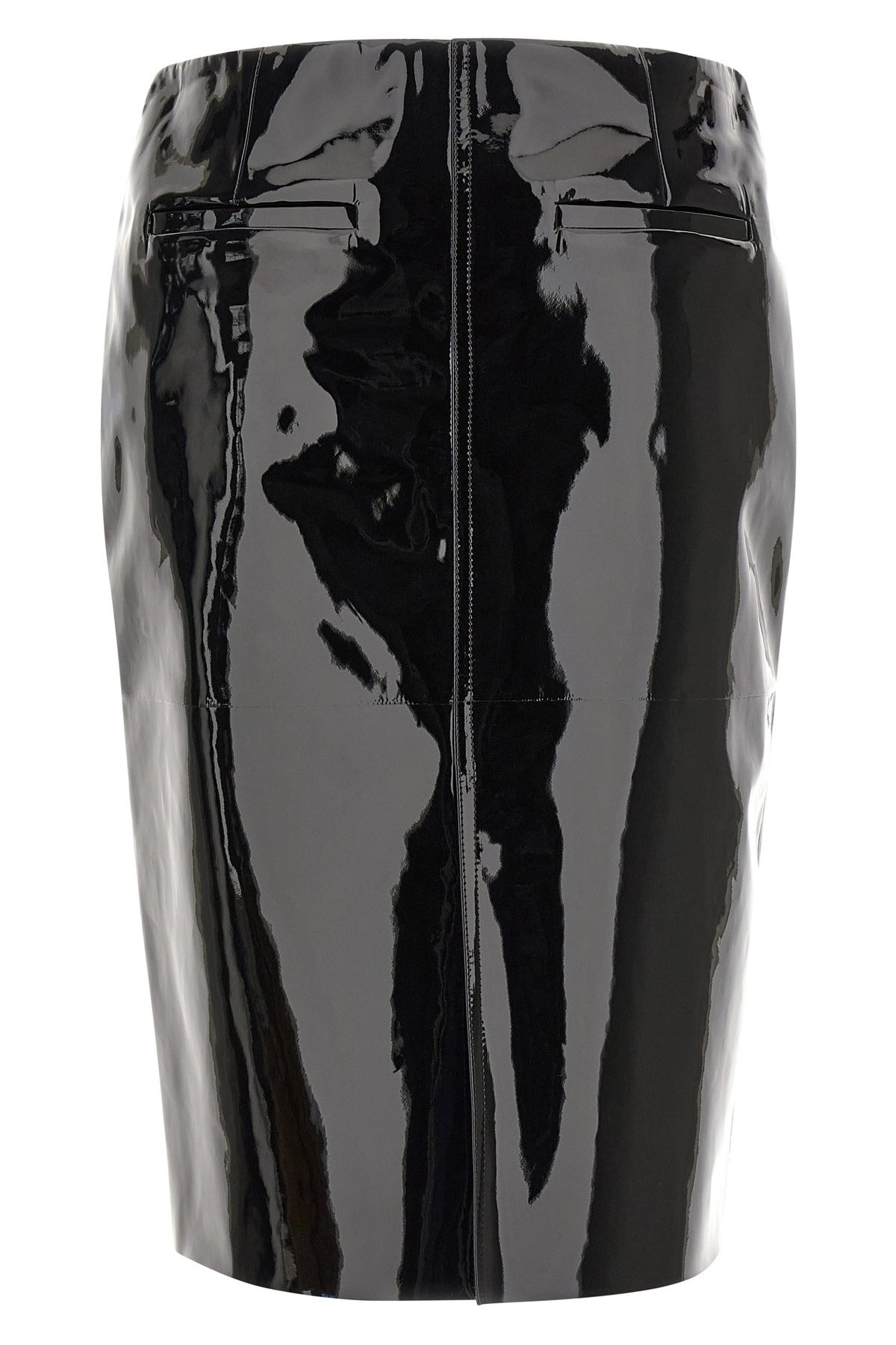 Ferragamo Patent Pencil Skirt - alternate view