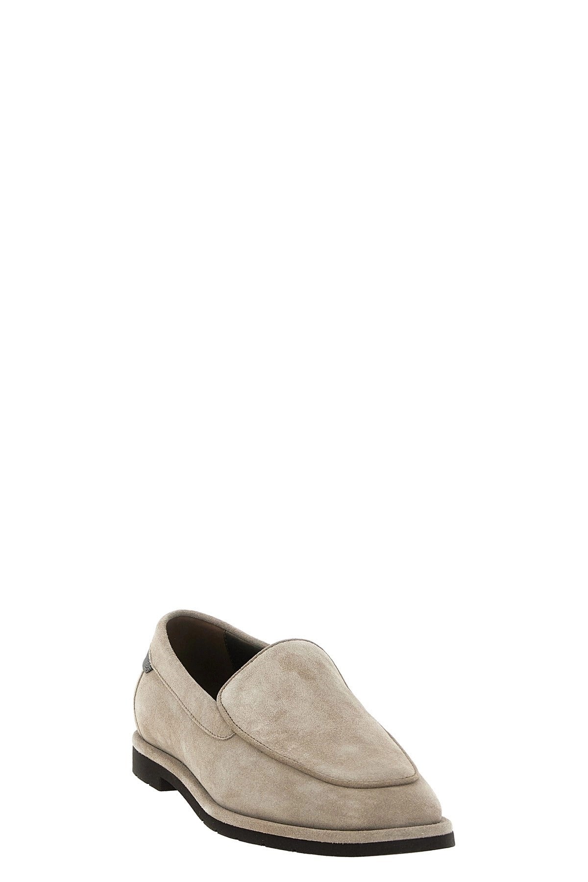 Brunello Cucinelli Monile Suede Loafers - alternate view