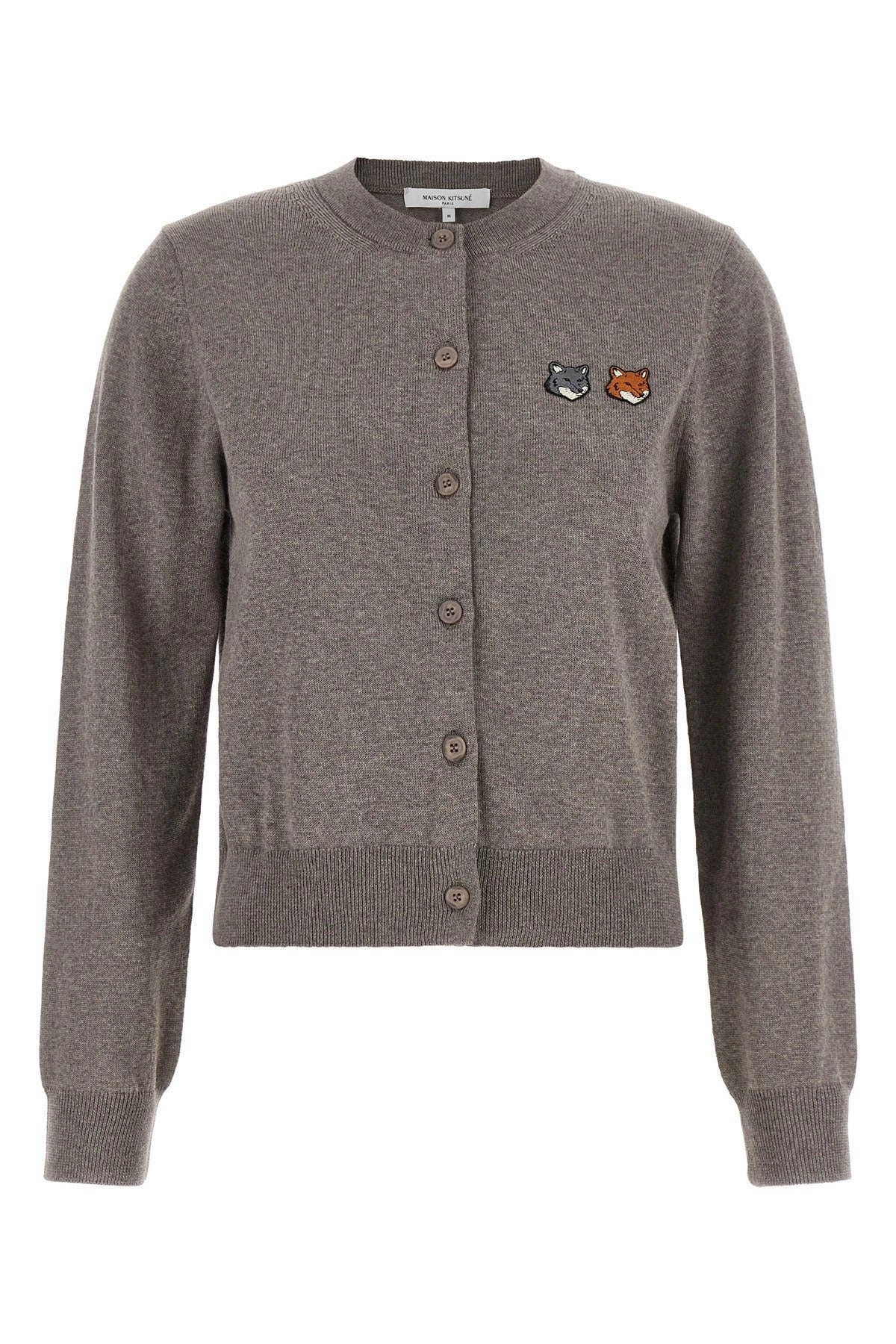 Maison Kitsuné Double Fox Head Cardigan - alternate view