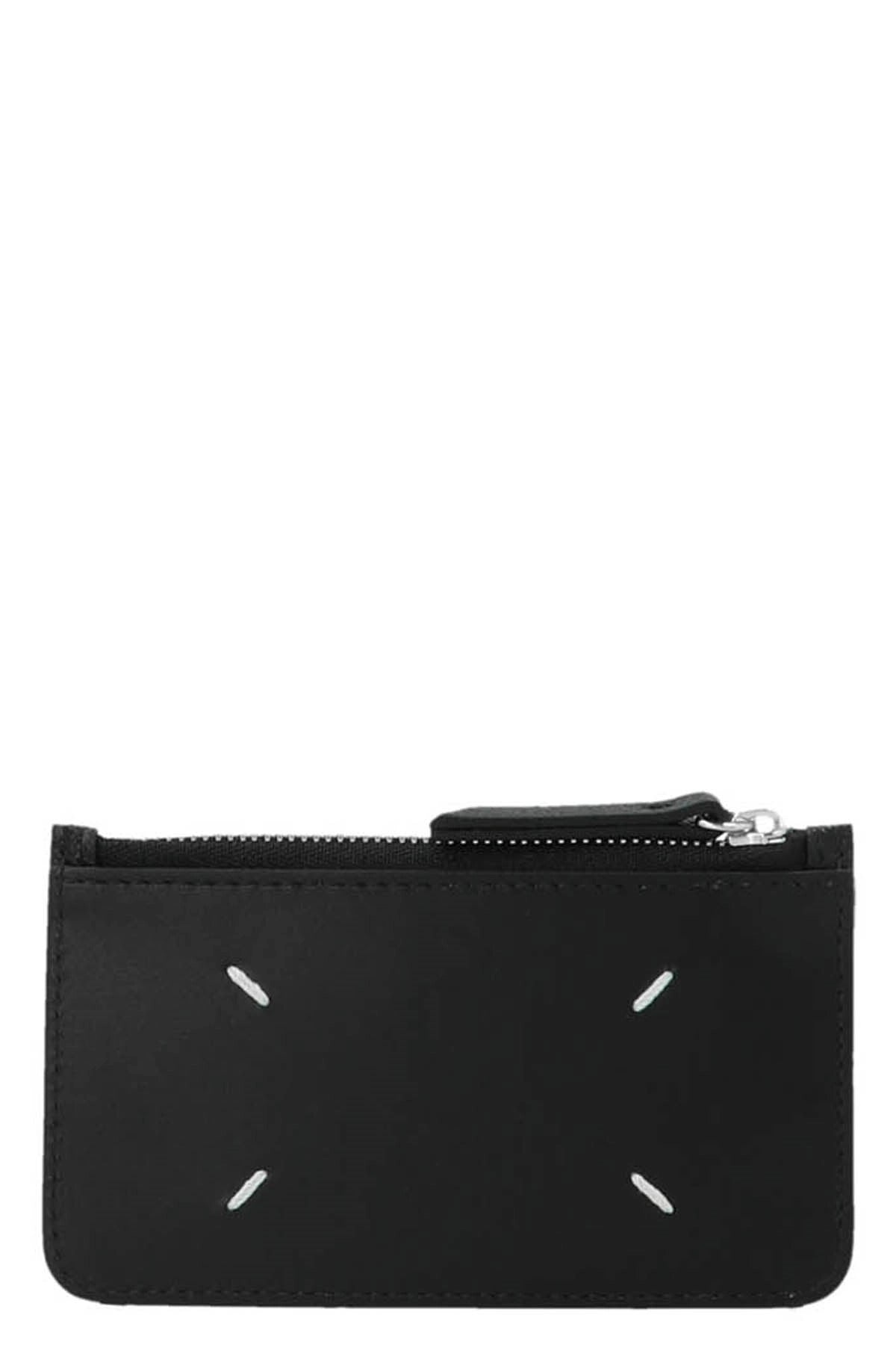 Maison Margiela Stitching Zipped Card Holder - alternate view
