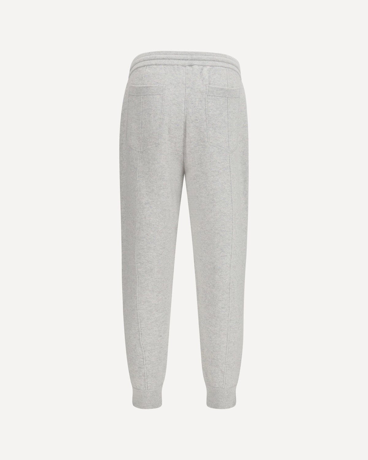 Brunello Cucinelli Double-Knit Cashmere Pants With Crête - alternate view