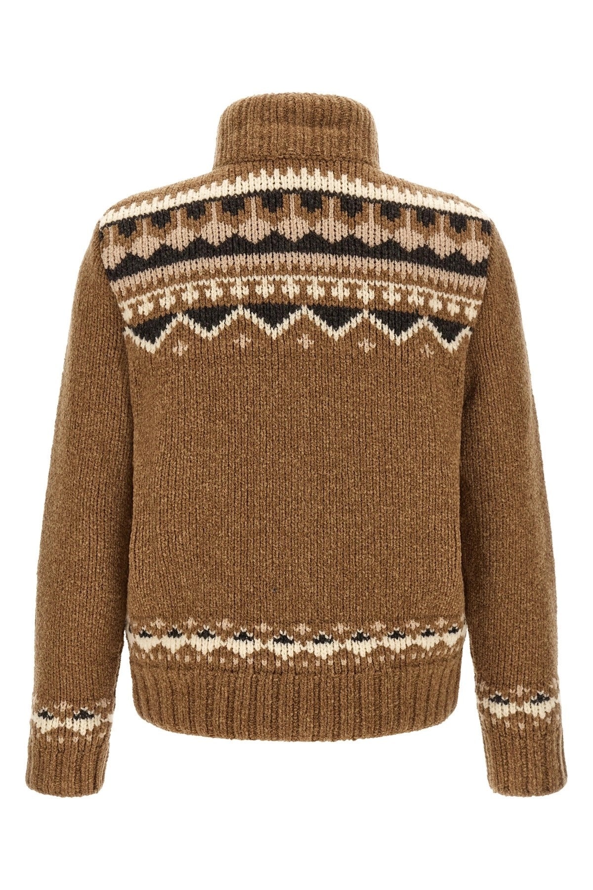 Moncler Geometric Bouclé Cardigan - alternate view