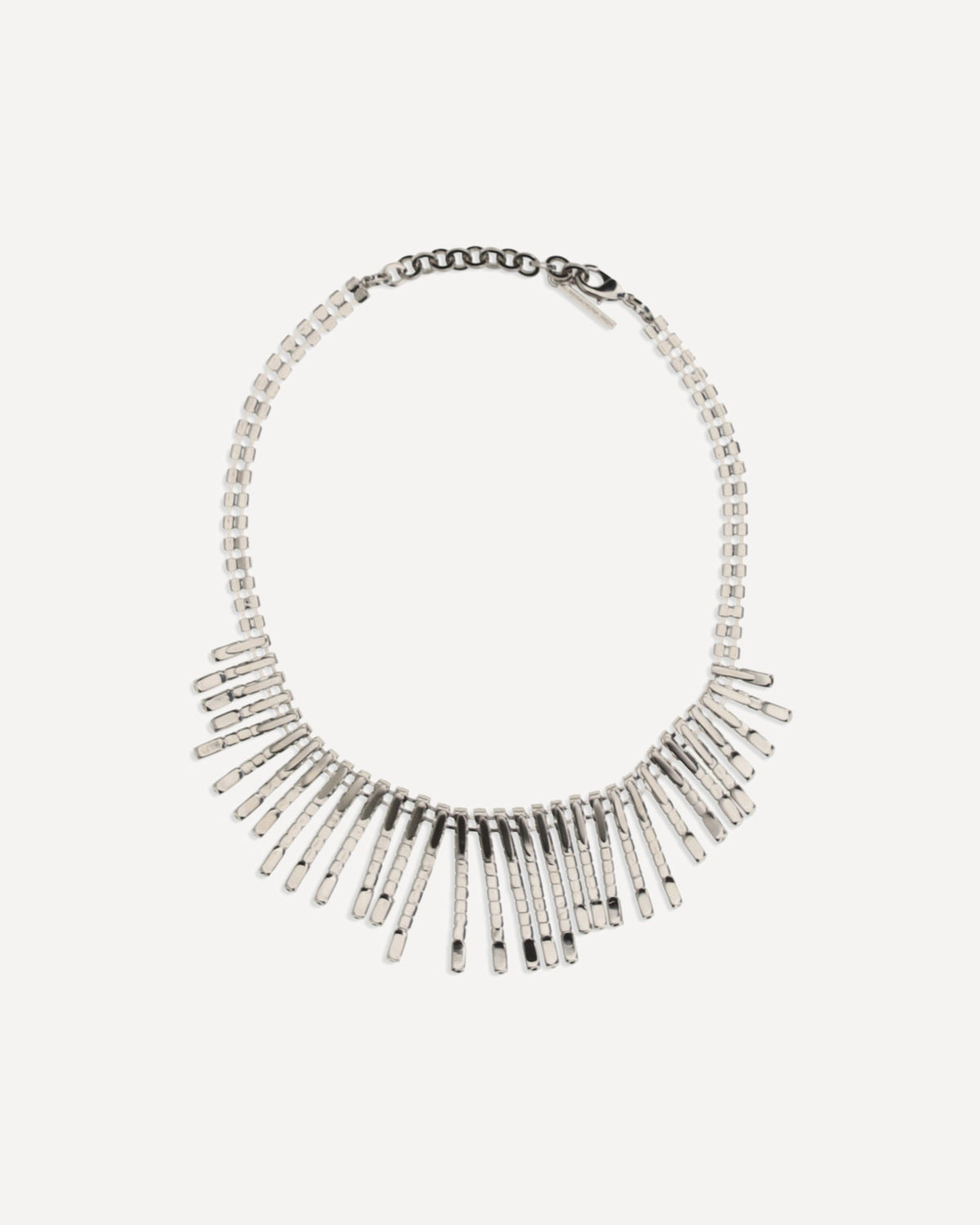 Alessandra Rich Crystal Fringe Necklace - alternate view