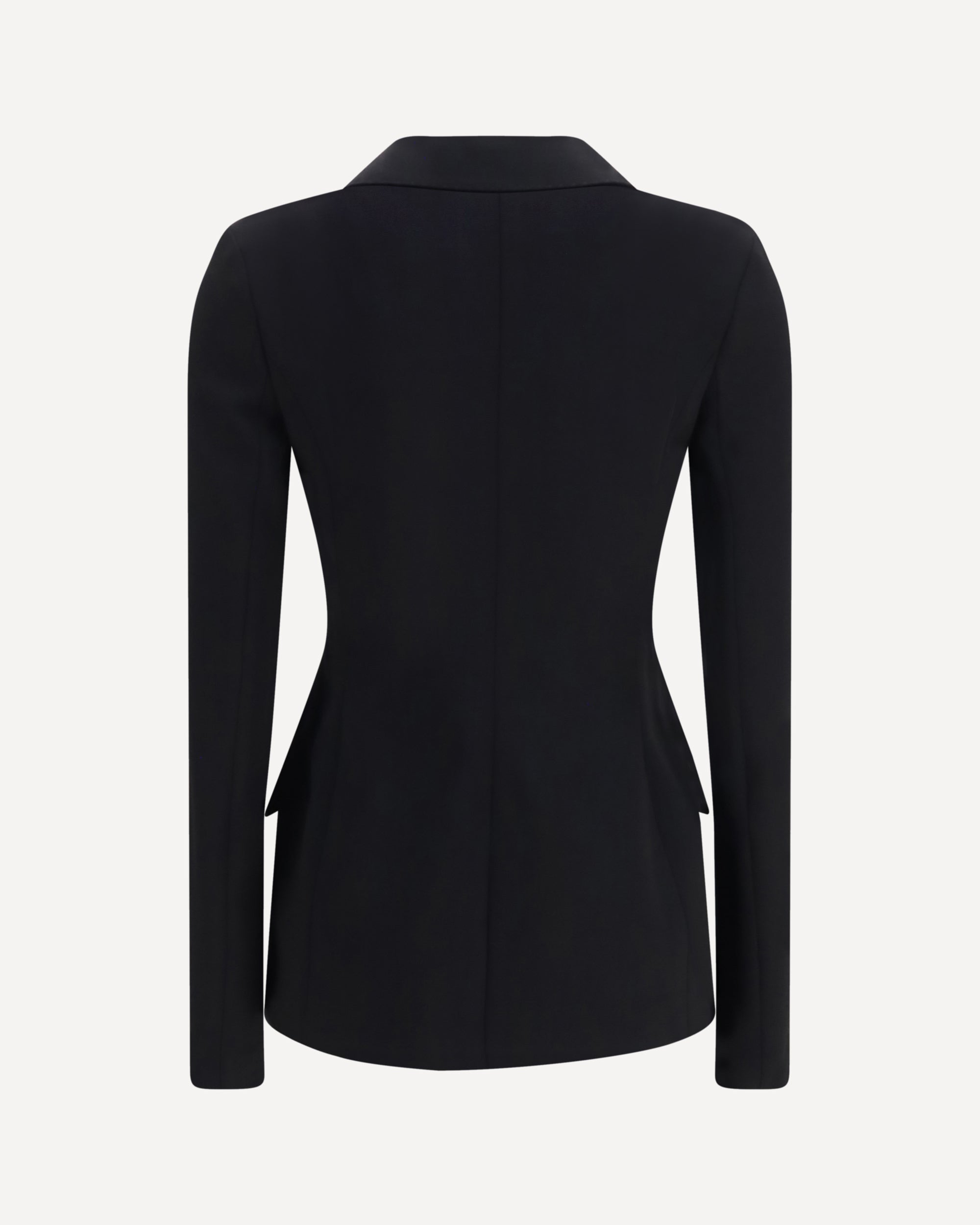 Dolce & Gabbana Einreihige Jacke aus Stretch-Wolle
