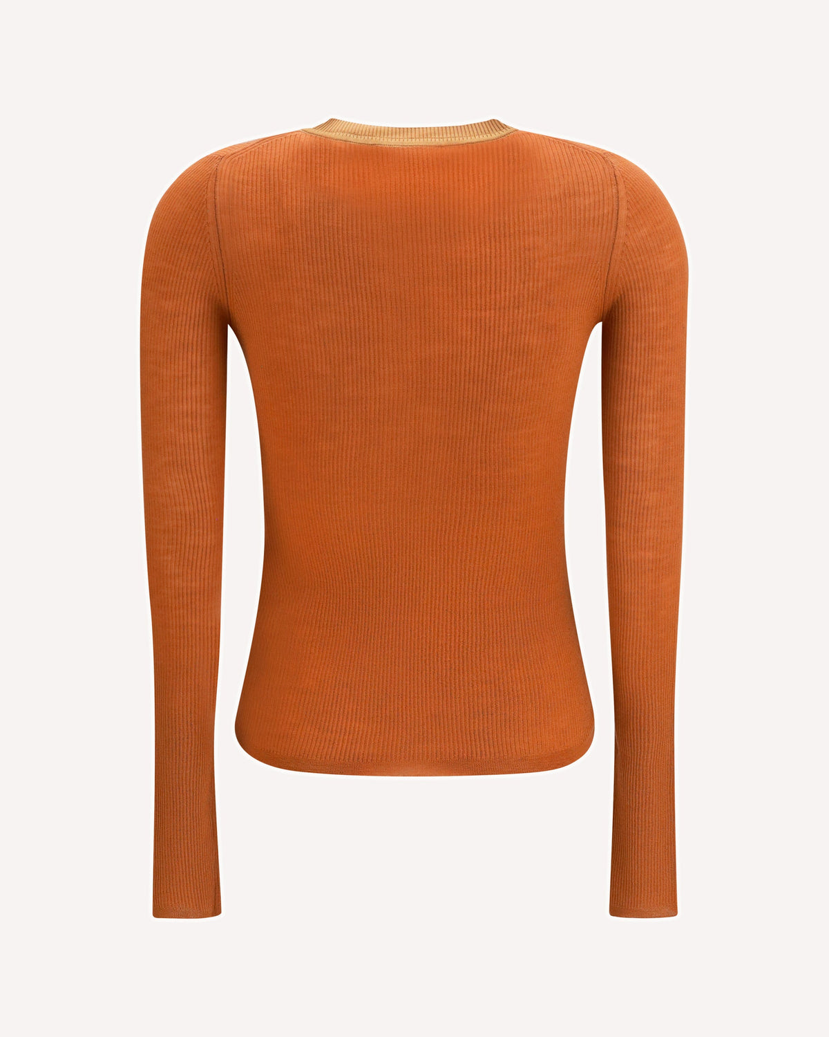 Chloé Ultra-Fine Wool Knit Henley Top - alternate view