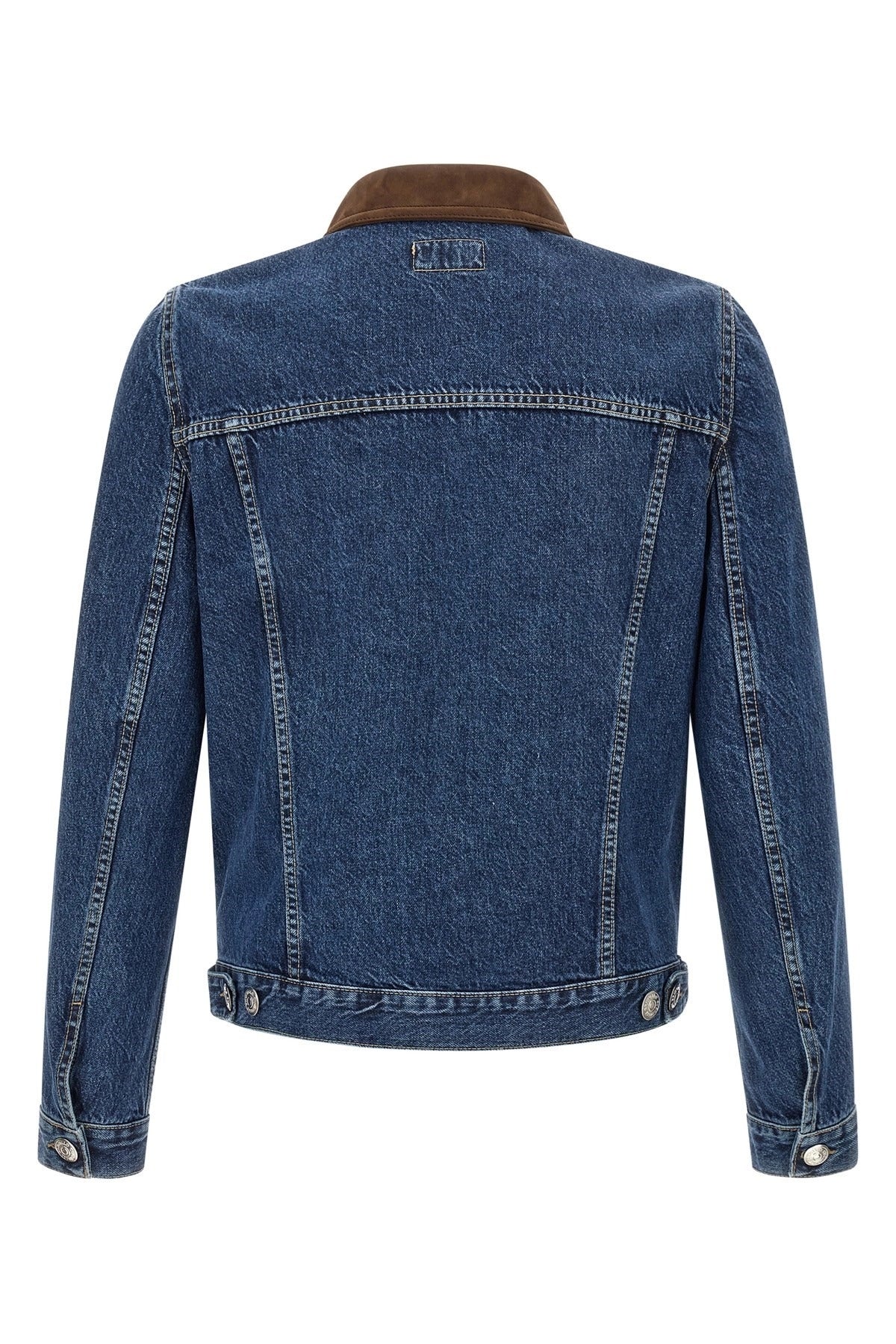 Brunello Cucinelli Denim Suede Jacket - alternate view