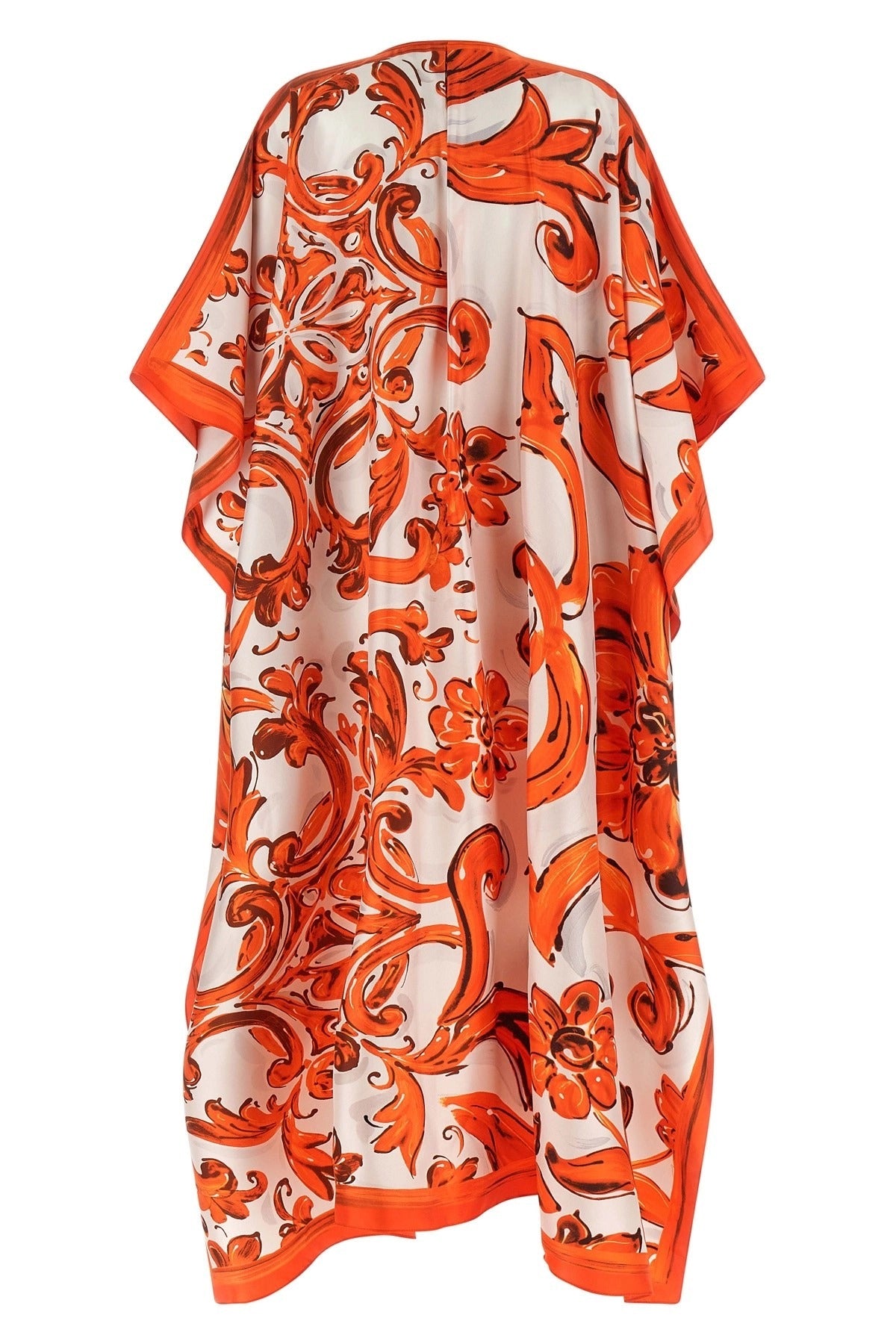 Dolce & Gabbana Maiolica Print Kaftan Dress - alternate view