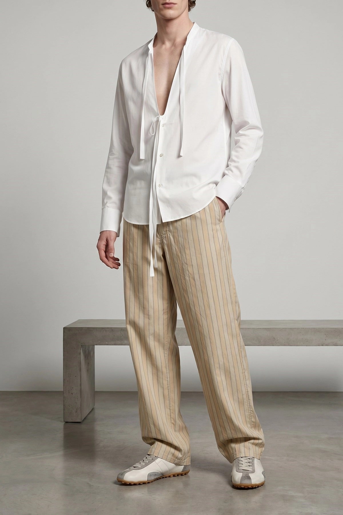 Maison Margiela Raw Cut Hem Shirt - alternate view