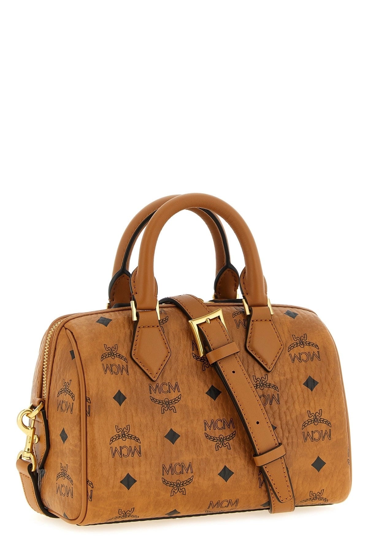 MCM Ella Boston Small Handbag