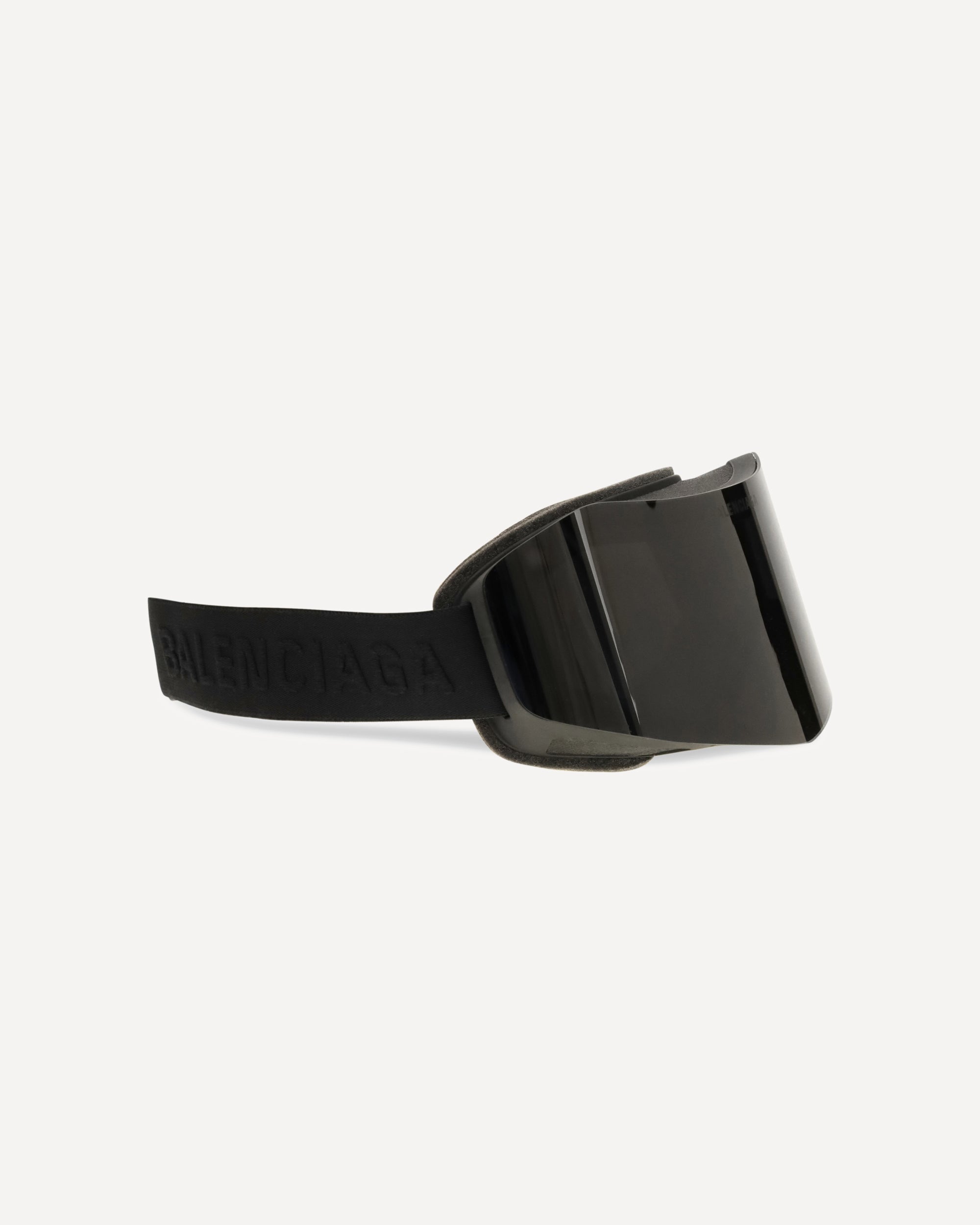 Balenciaga Mirrored Ski Mask Sunglasses