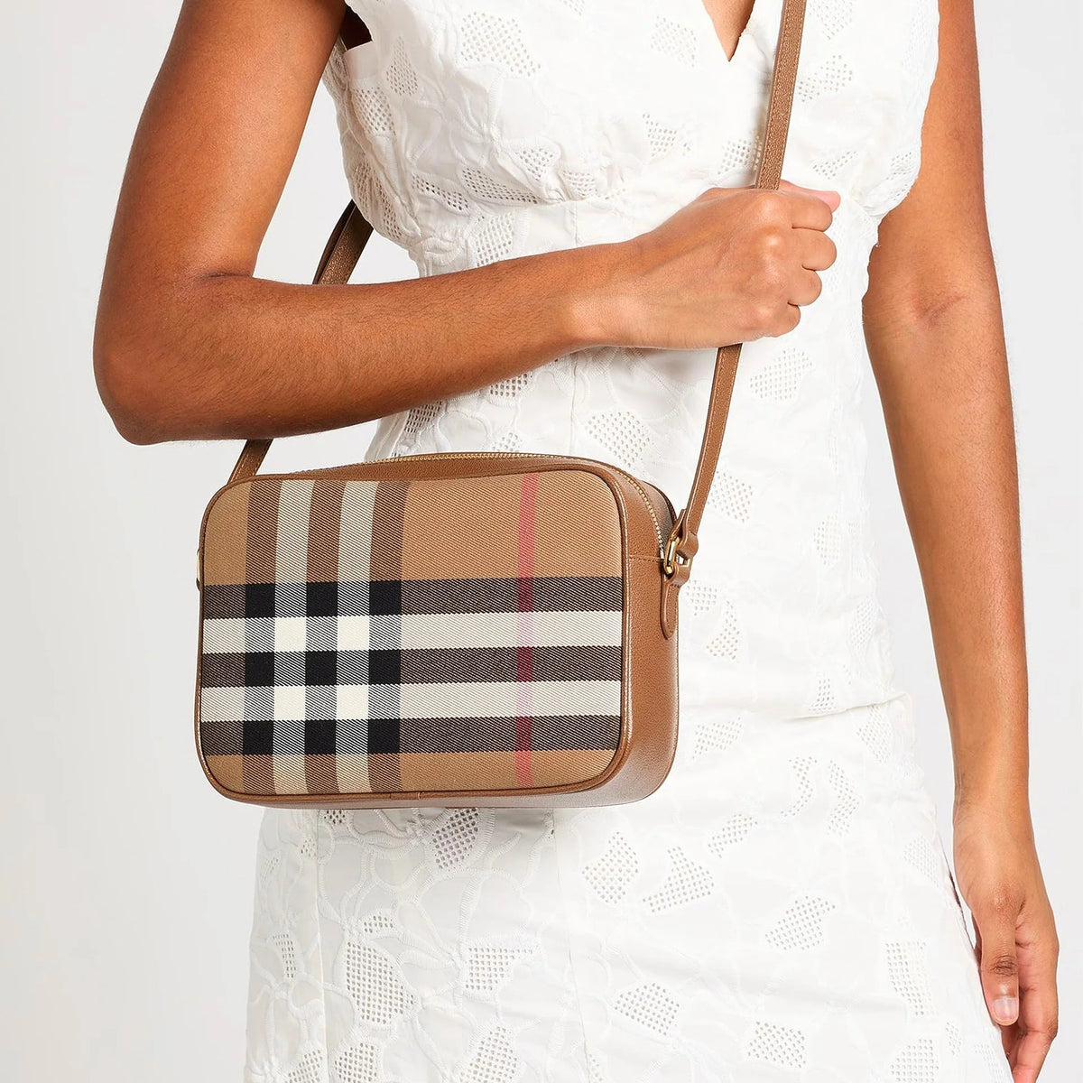Burberry Vintage Check Camera Bag - alternate view