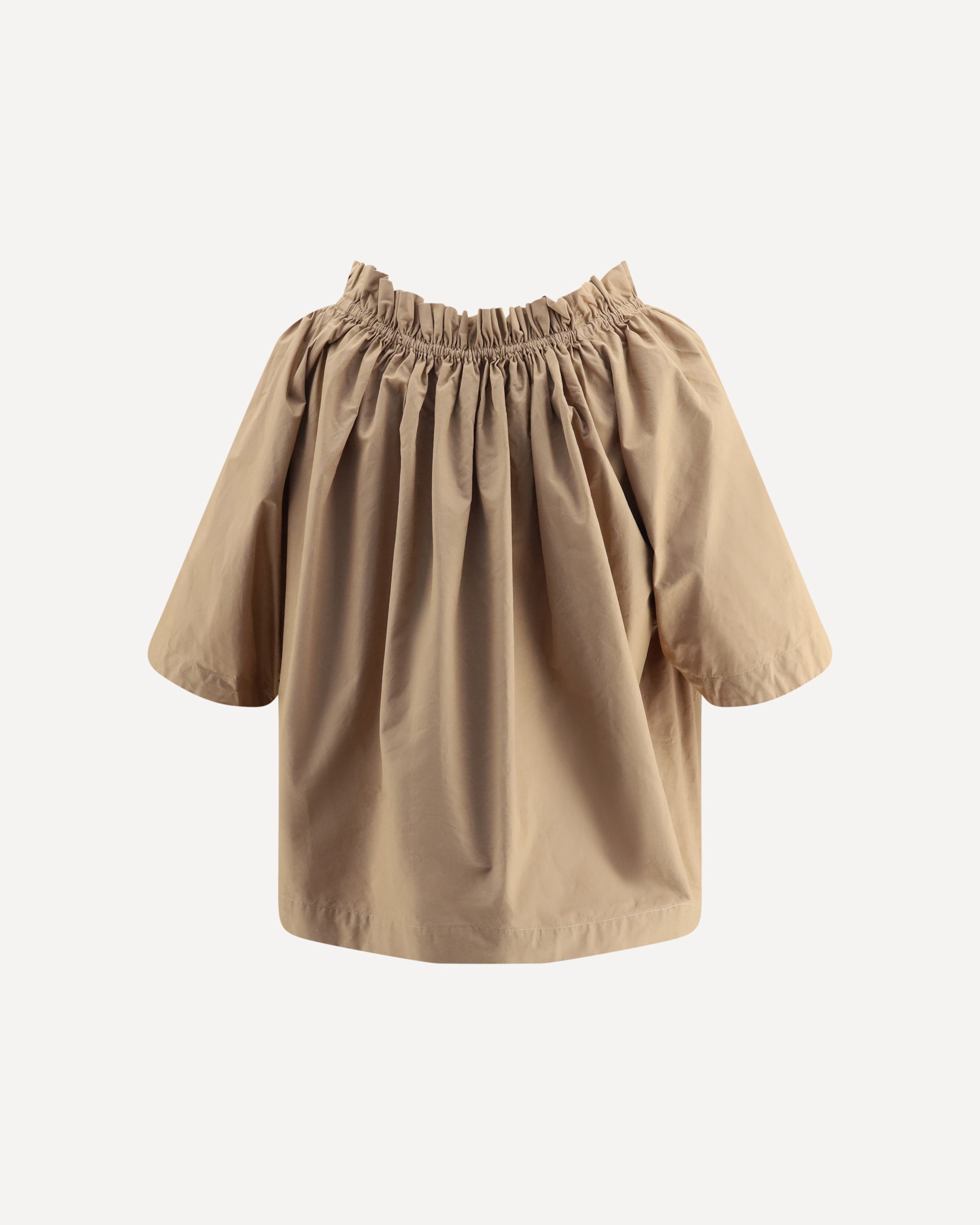 Saint Laurent Cotton Ruffle Top - alternate view