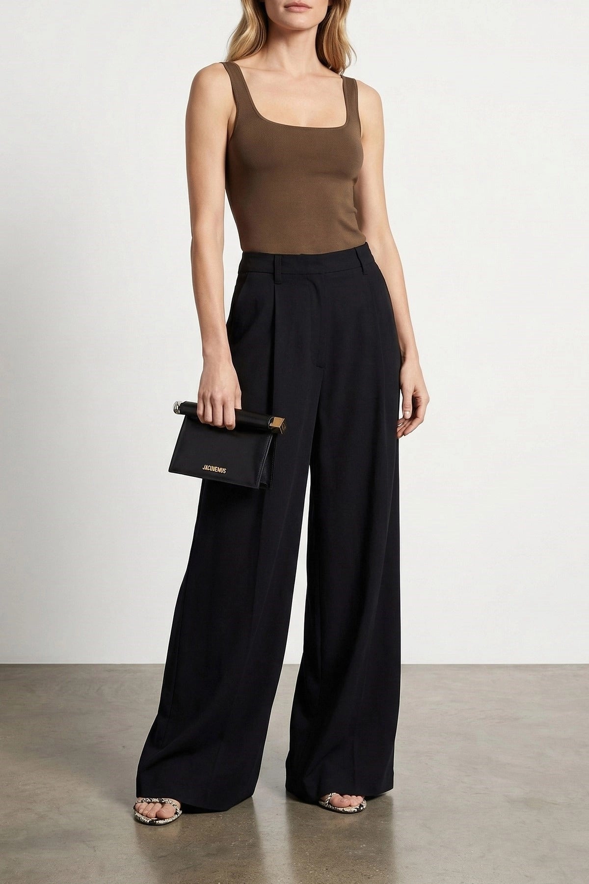 Jacquemus Petite Pochette Rond Carré Bolsa de mão - alternate view