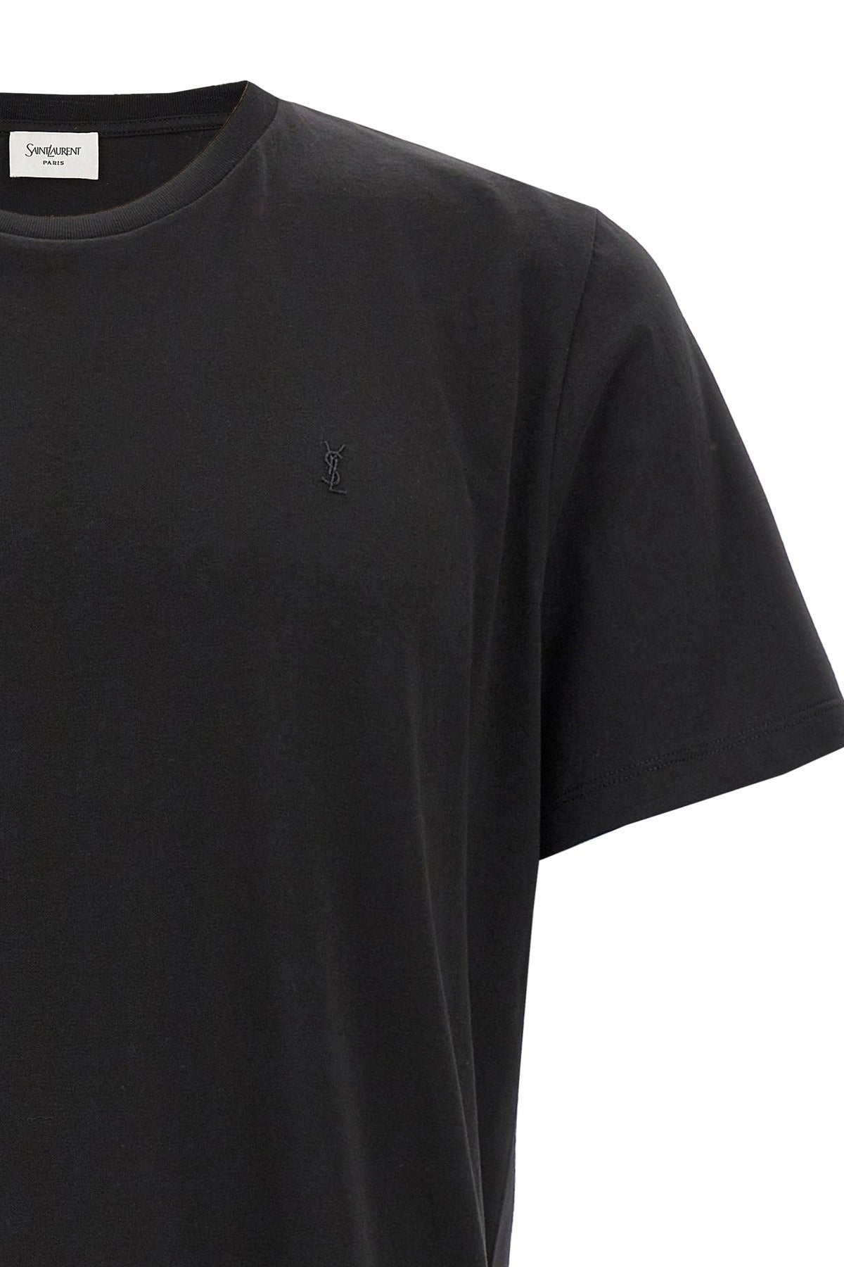 Saint Laurent Cassandre Embroidery T-Shirt