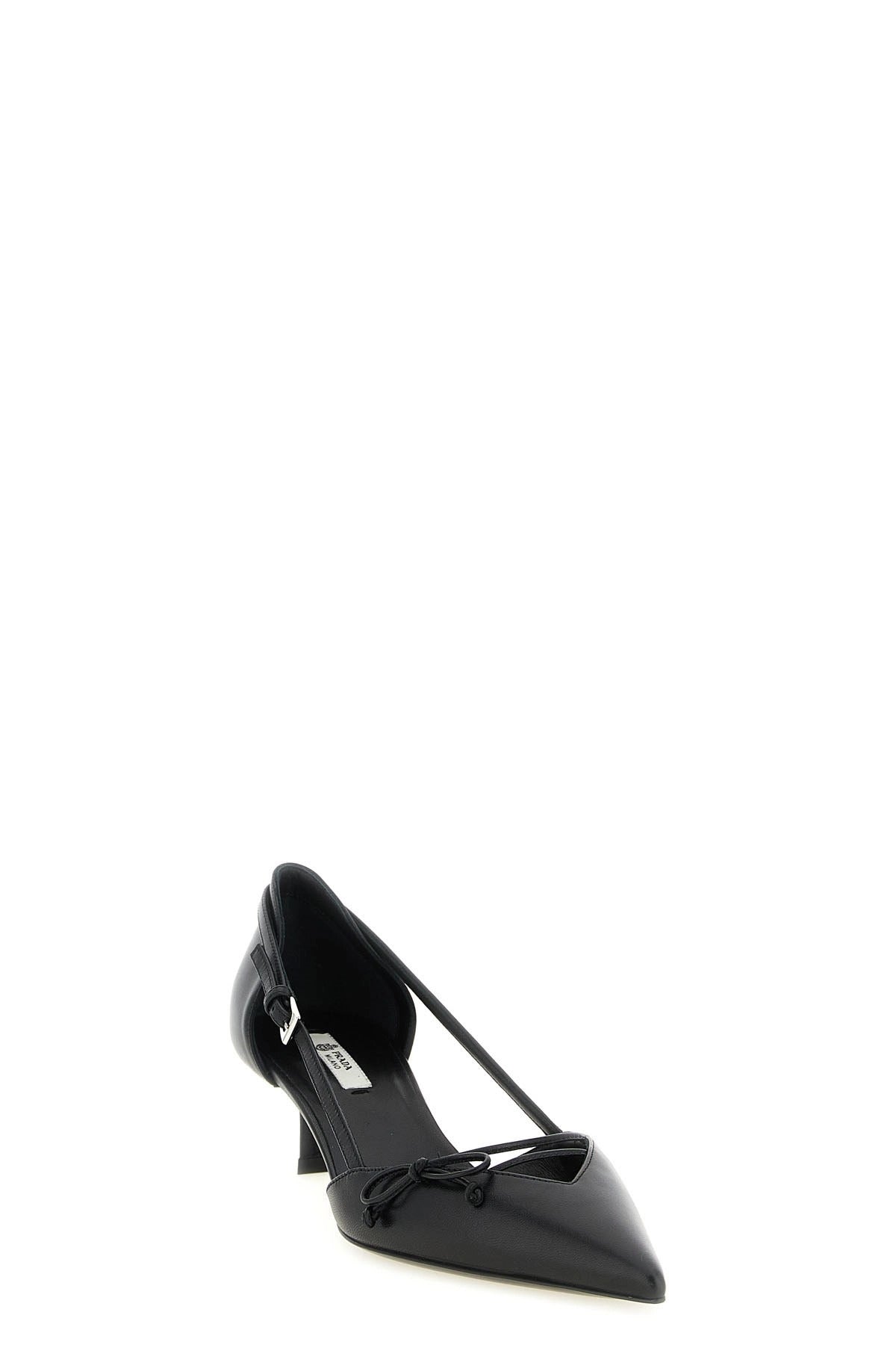 Prada Open Pumps With Bow