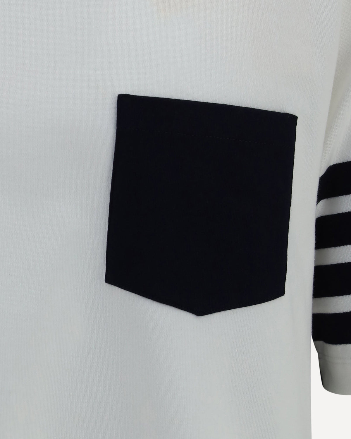 Thom Browne Colorblock T-Shirt 4-Bar Detail