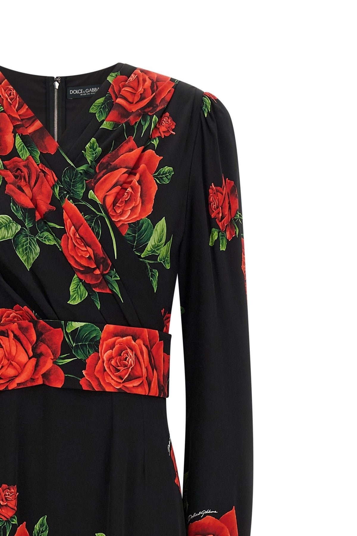 Dolce & Gabbana Rose Print Dress