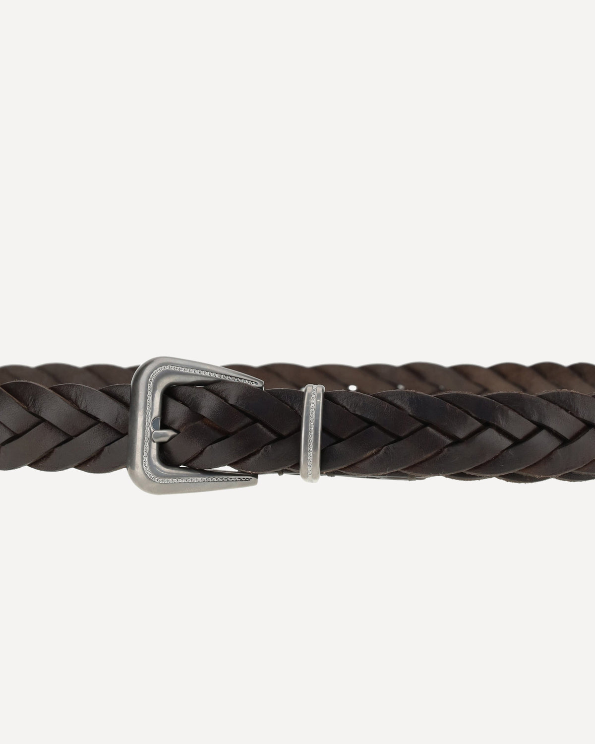 Brunello Cucinelli Woven Leather Belt