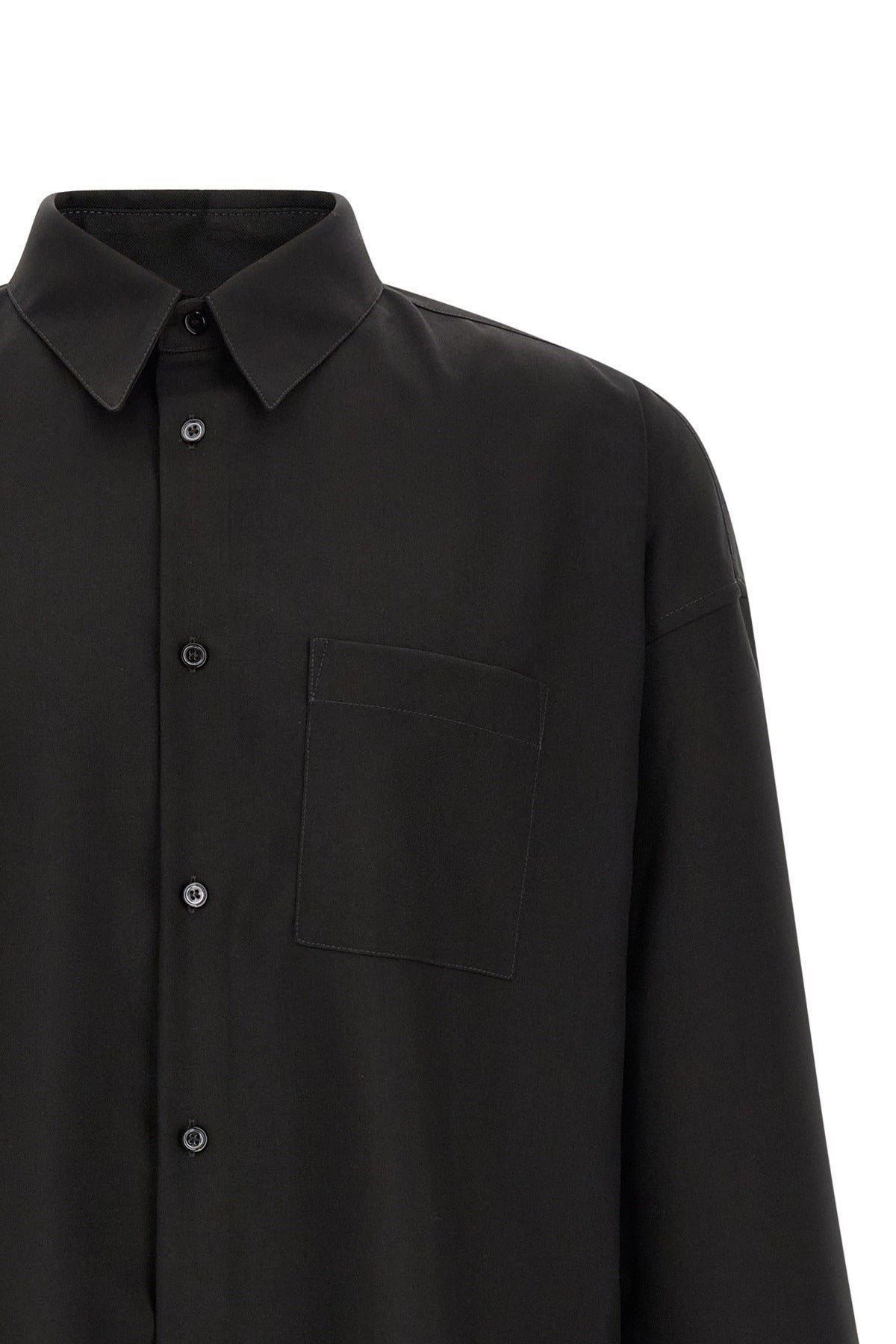 Marni Virgin Wool Shirt With Pocket