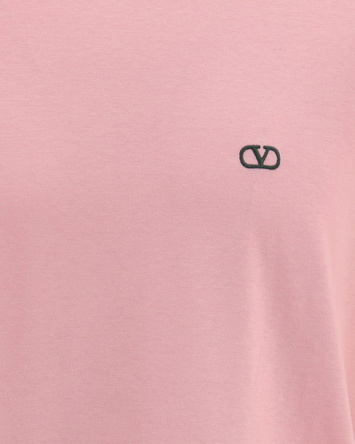 Valentino Garavani Embroidered Logo Cotton-Jersey T-Shirt