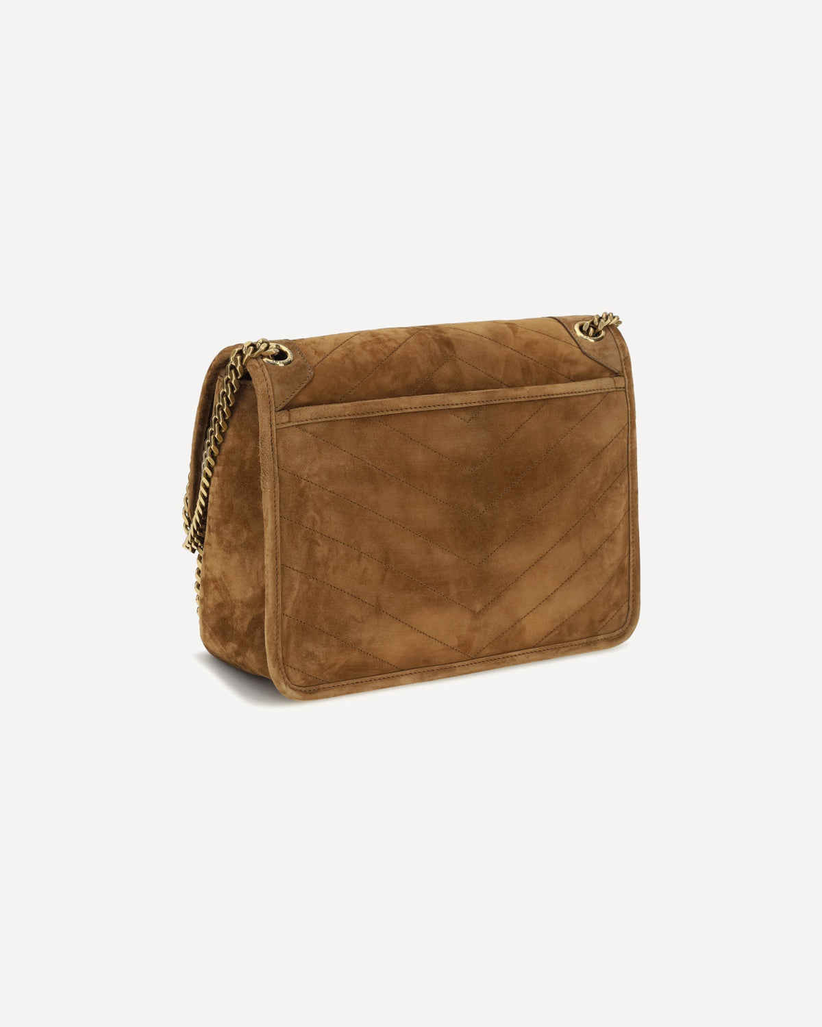 Saint Laurent Medium Niki Suede Shoulder Bag
