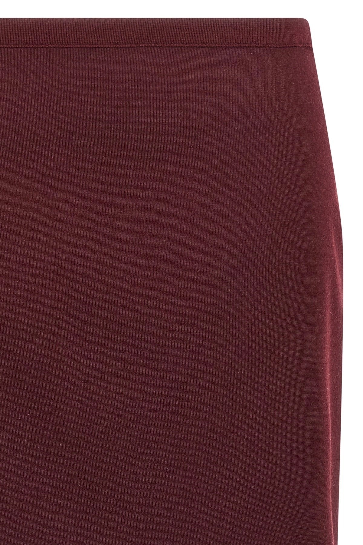 Miu Miu Double Layer Virgin Wool Skirt