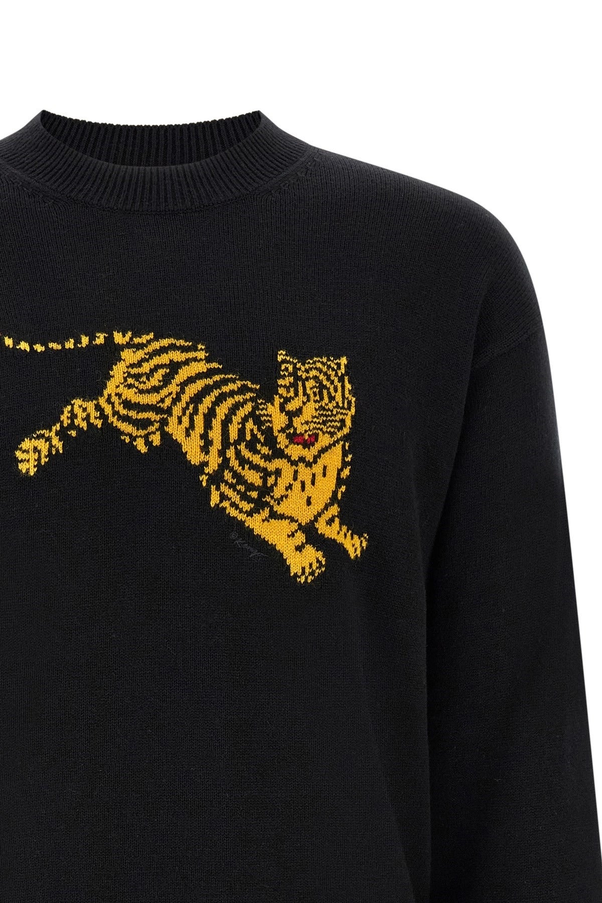Kenzo Jumping Tiger Intarsia Sweater
