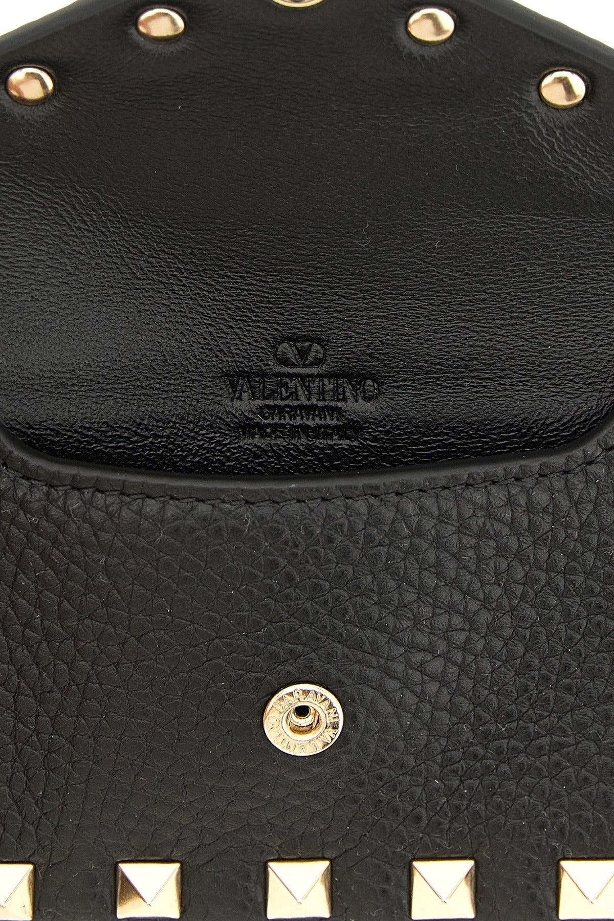 Valentino Garavani Rockstud Charm Card Holder