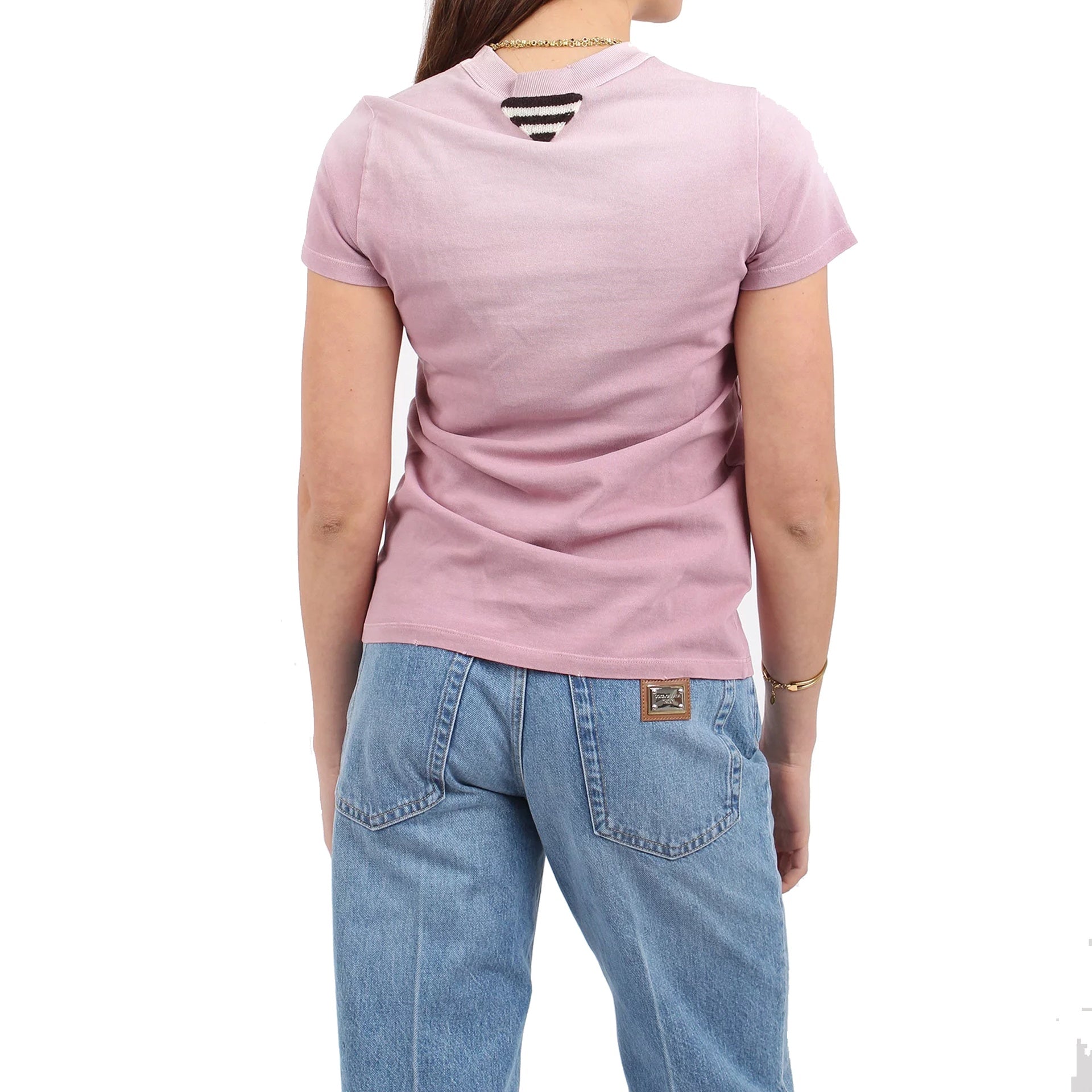 Logo Detail Cotton T-Shirt