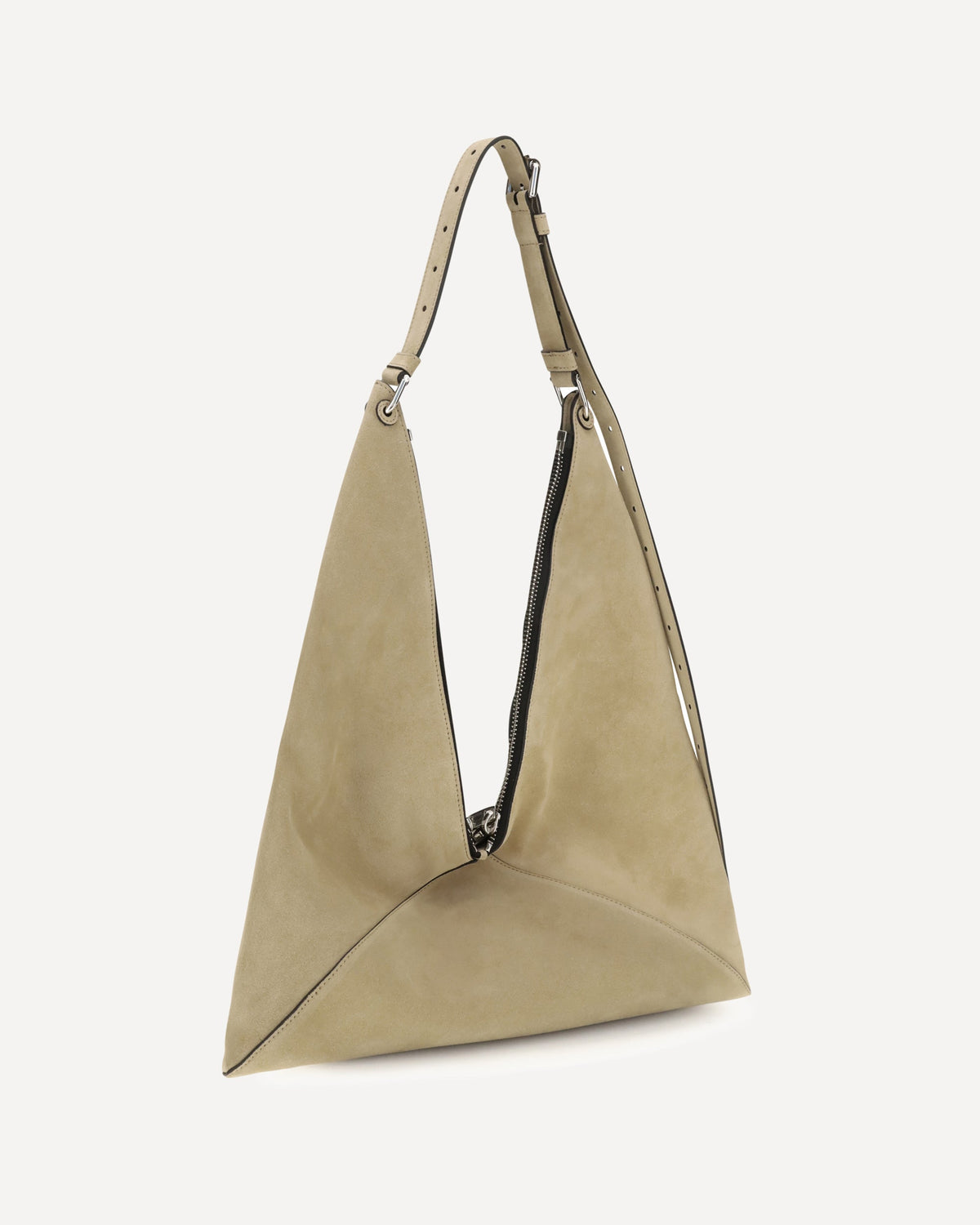 Moschino Suede Hobo Tote Bag