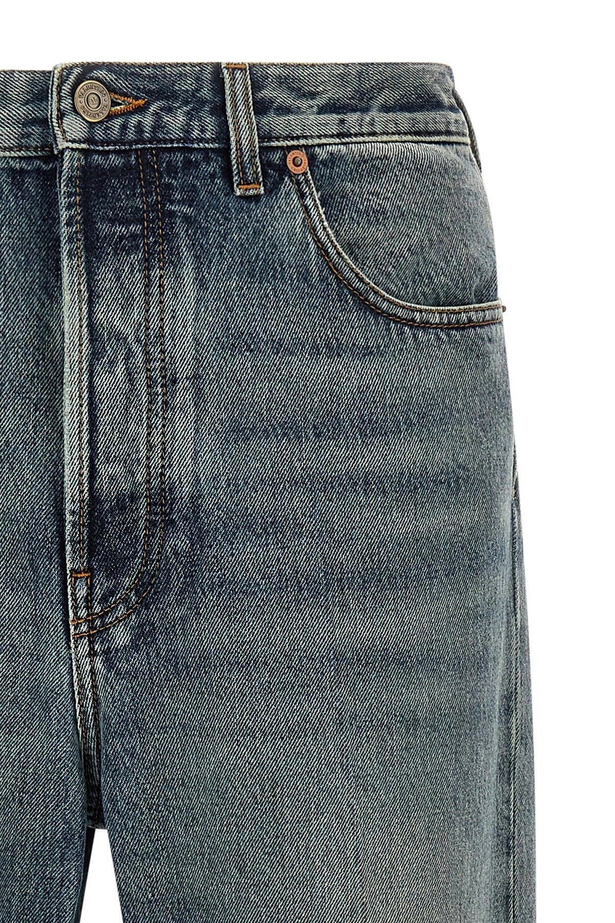 Valentino Garavani Five-Pocket Straight-Leg Jeans