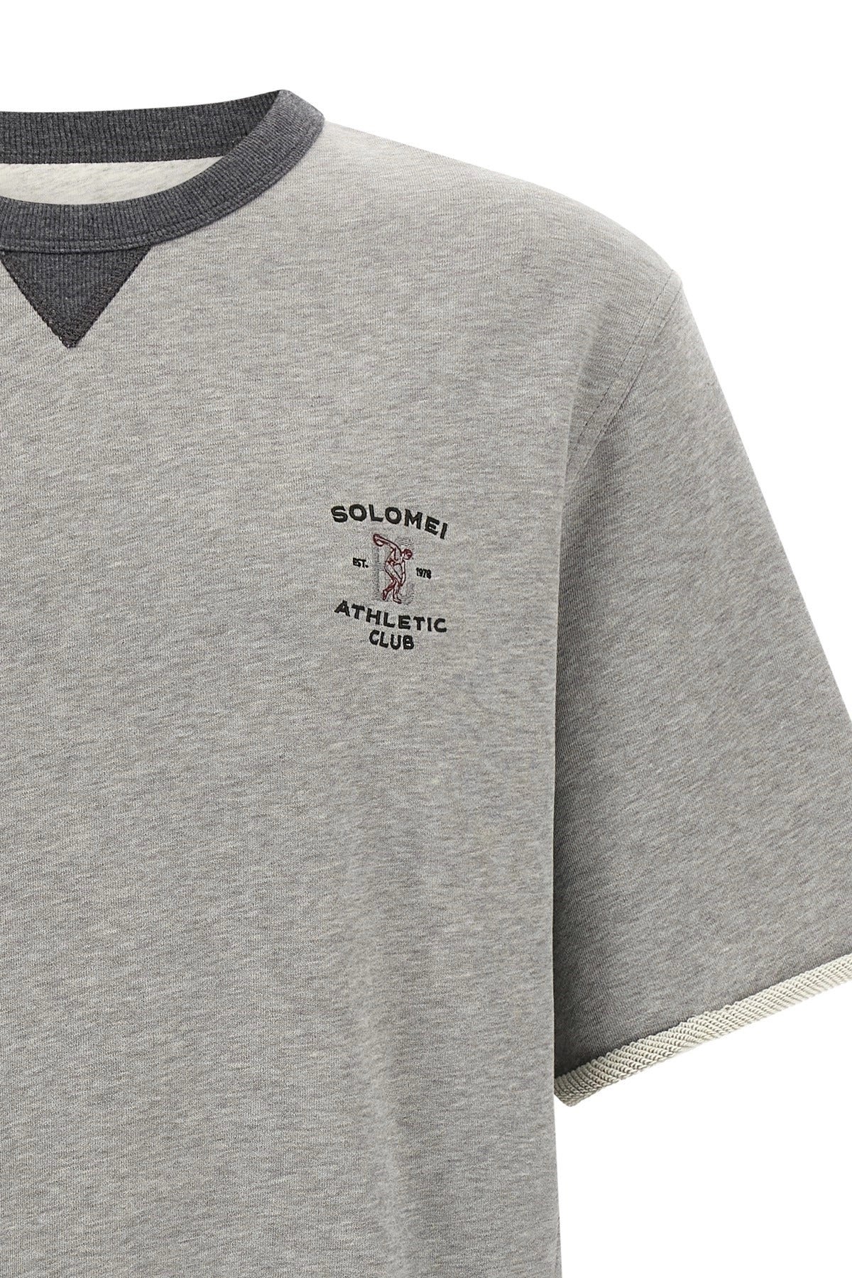 Brunello Cucinelli Solomei Athletic Club Embroidered Sweatshirt