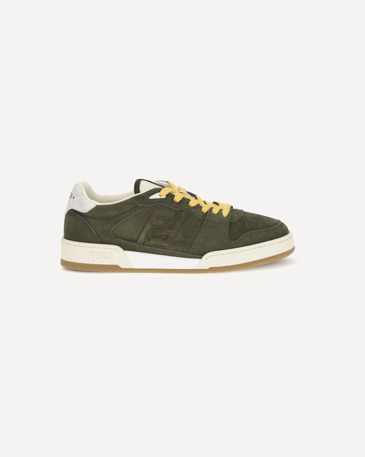 Fendi Match Suede Sneakers