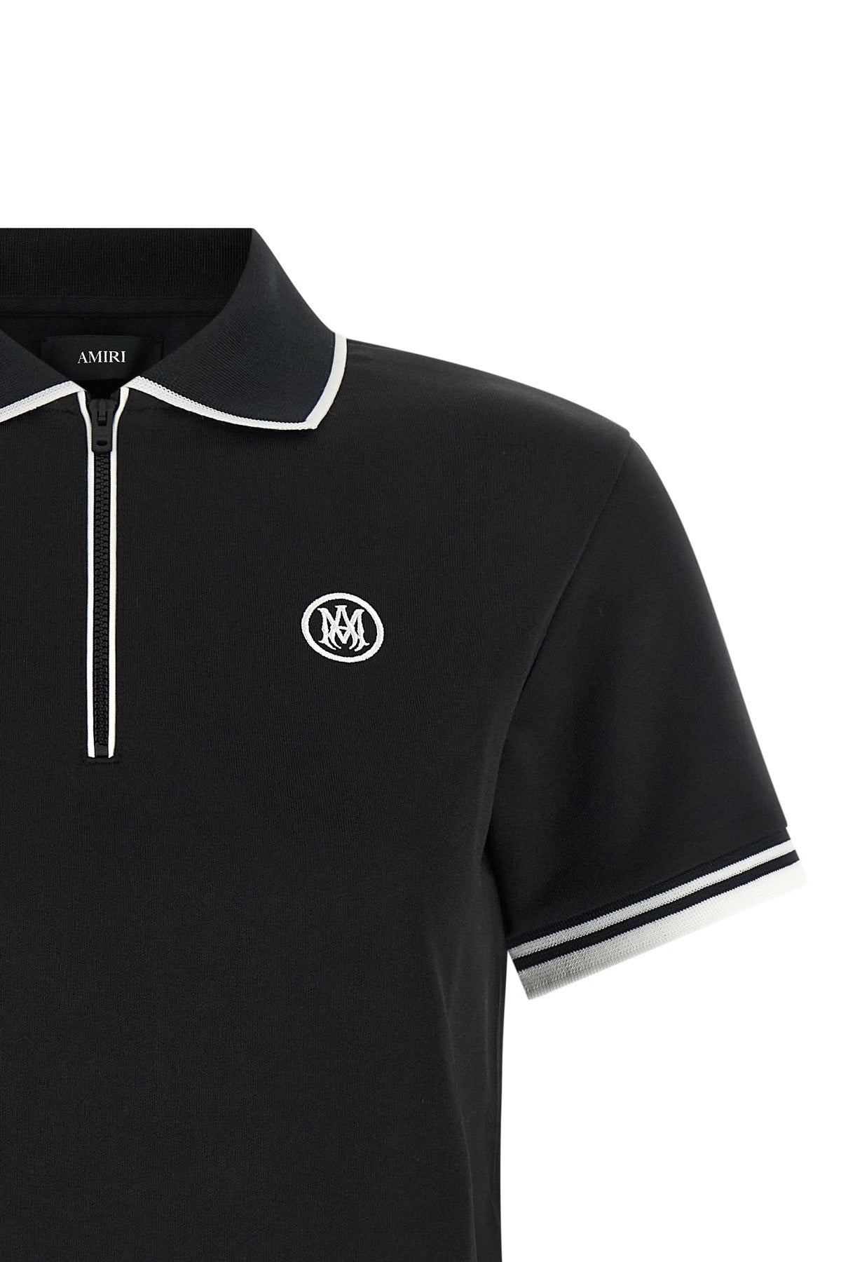 Amiri Zipped Polo Shirt
