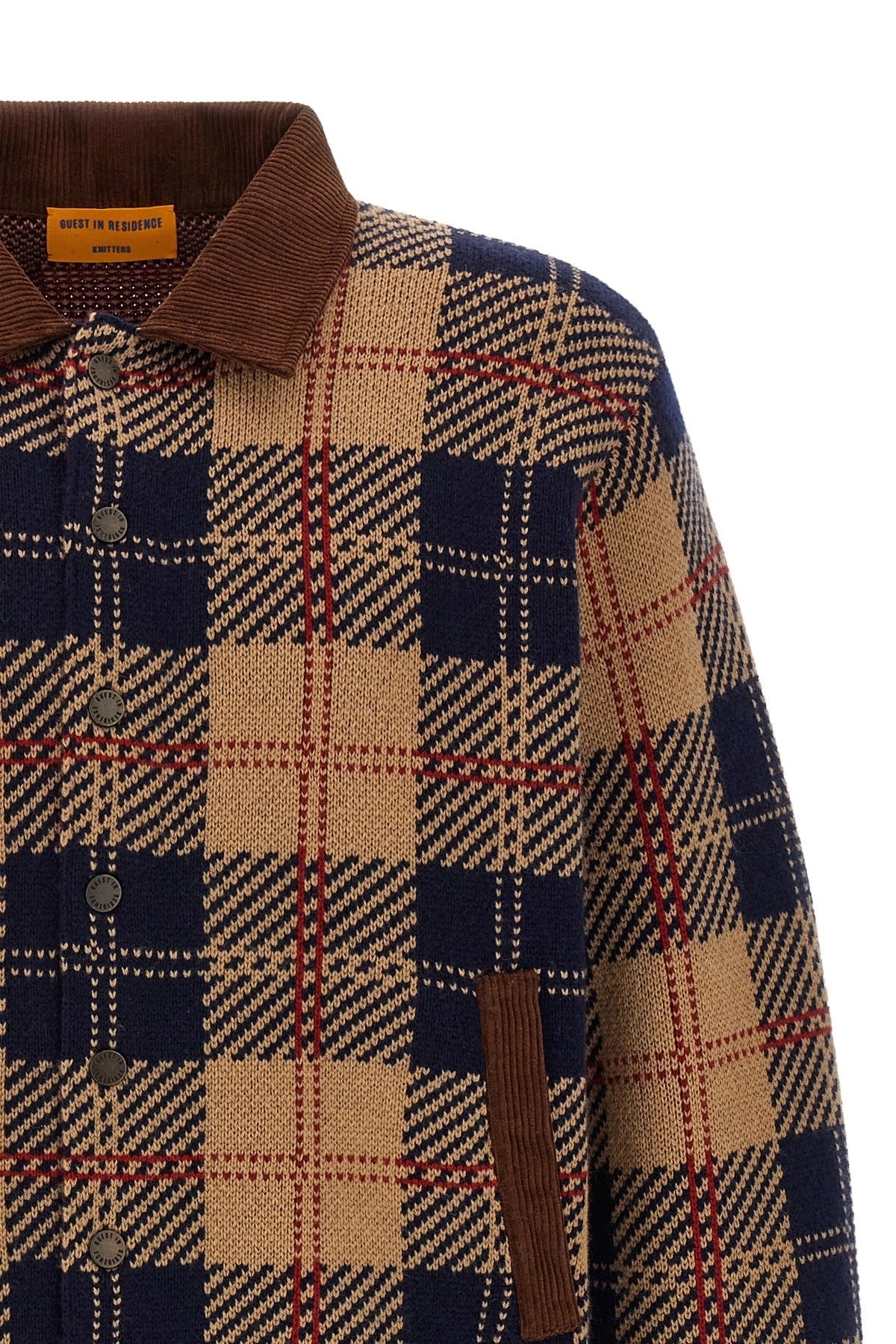 Guest in Residence Tartan Bomber Jacket