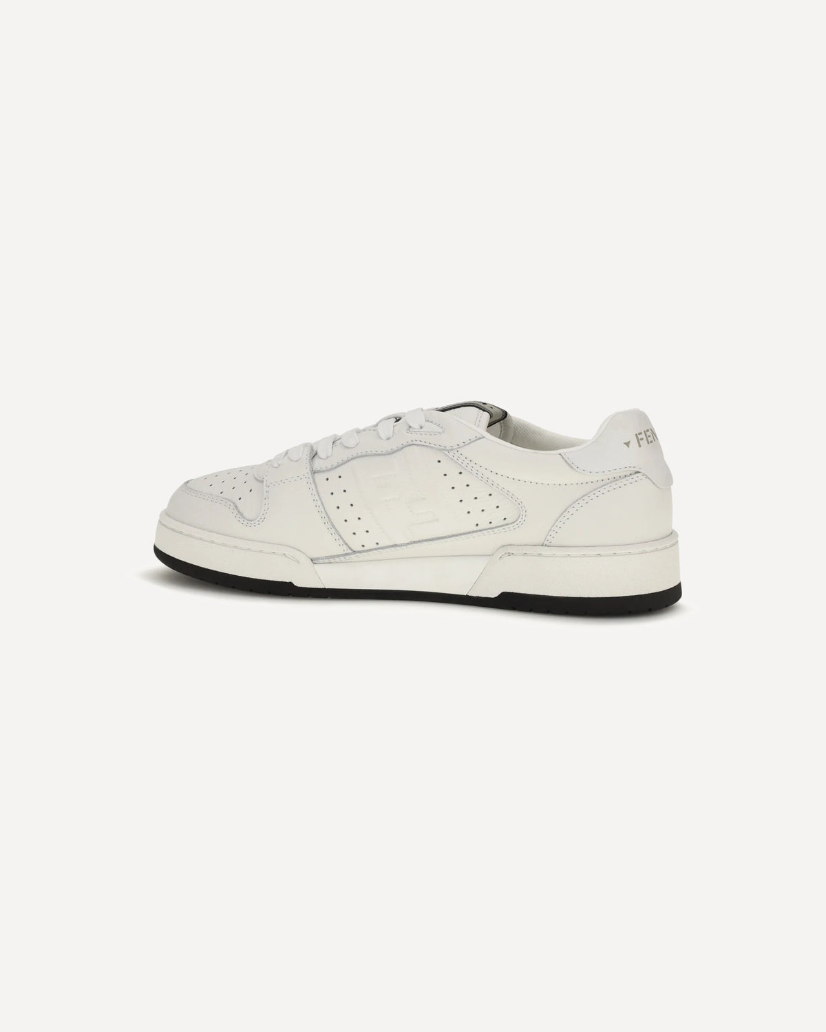 Fendi Match Leather Sneakers