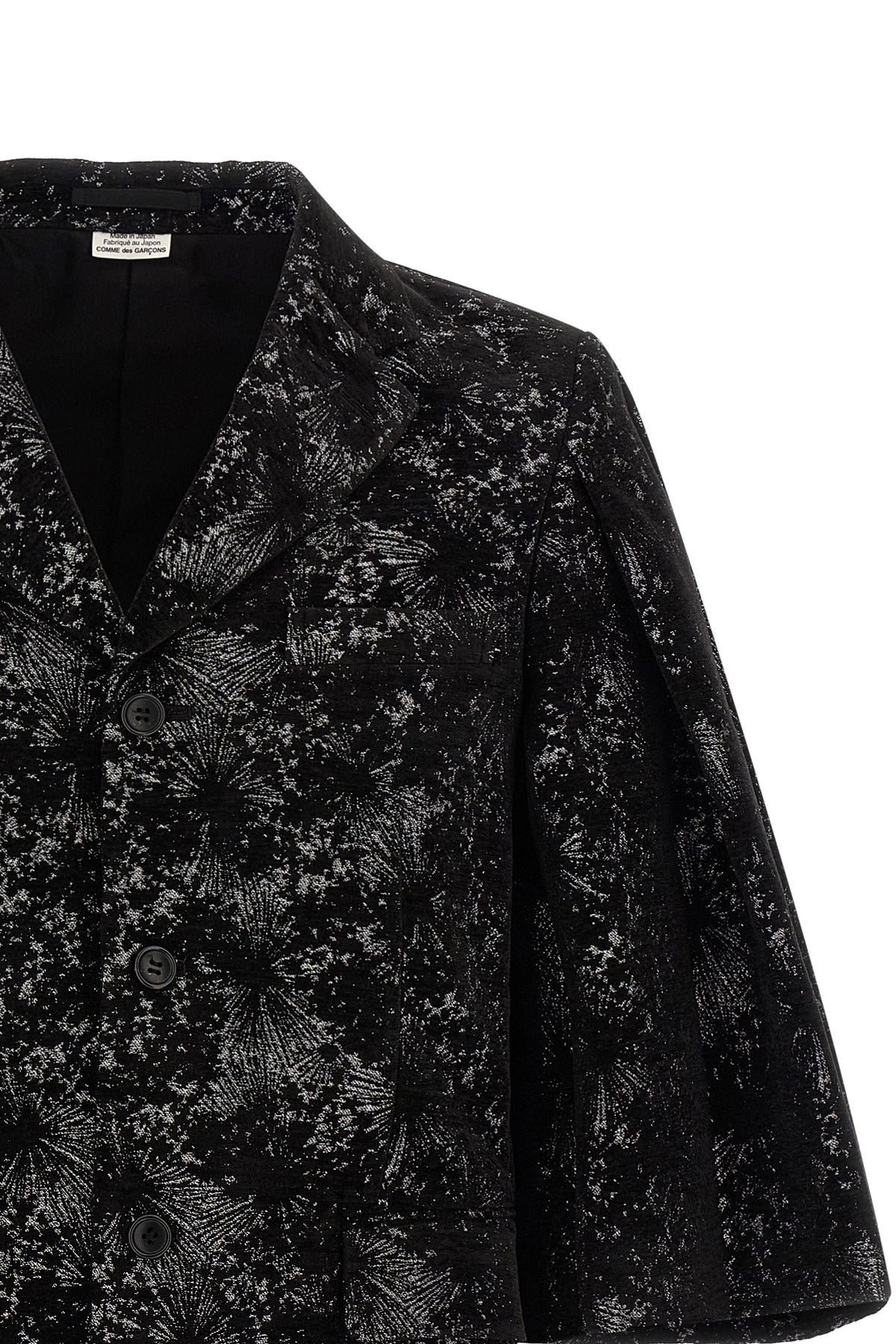 Comme Des Garçons Flared Sleeves Blazer