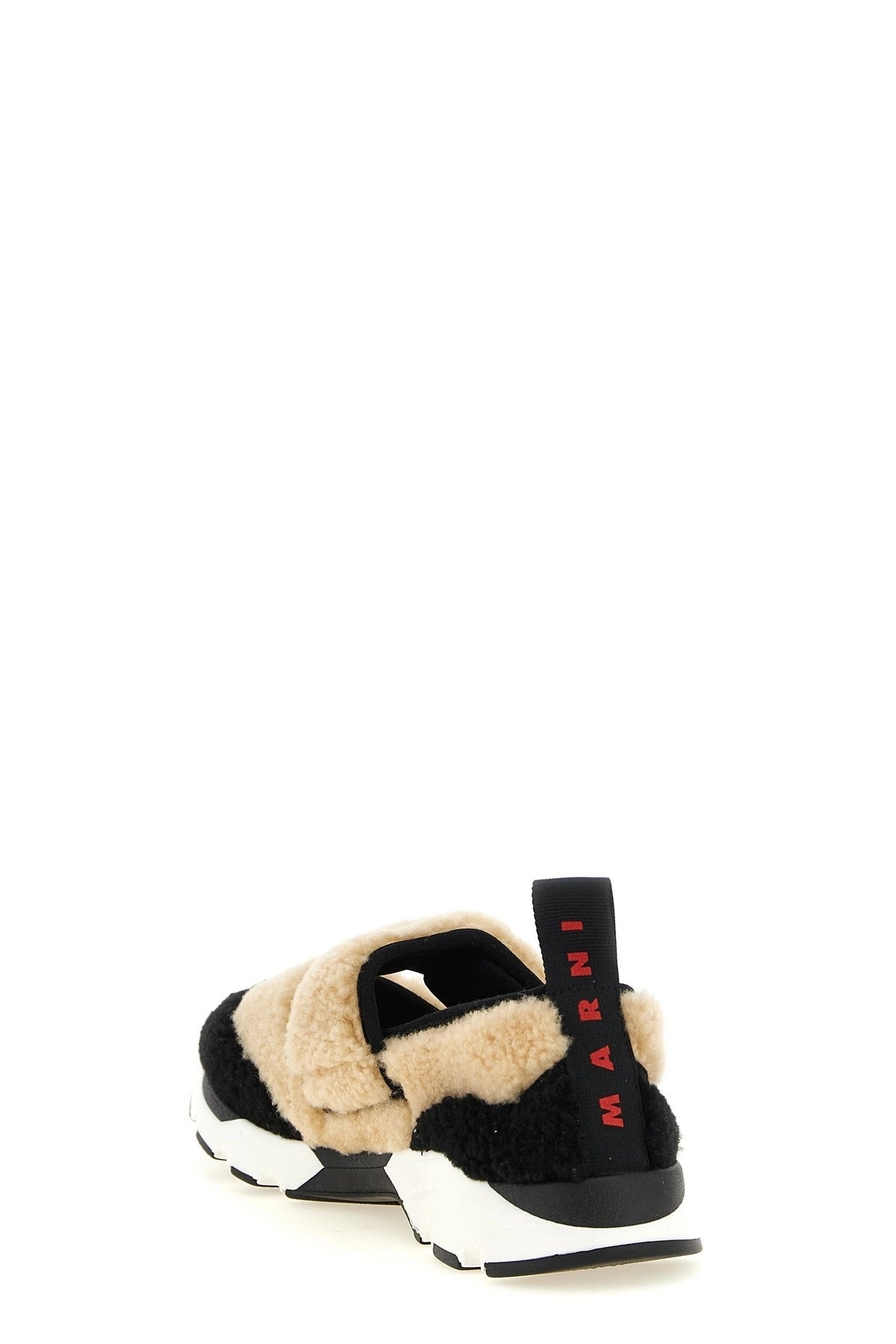 Marni Mary Jane Fur Sneakers