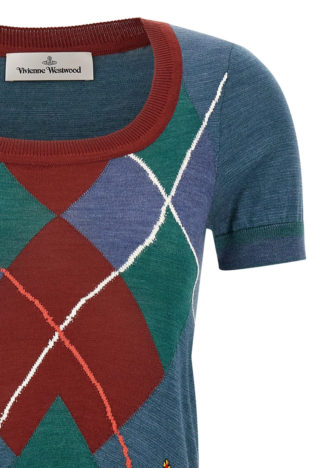 Vivienne Westwood Argyle Jacquard Sweater