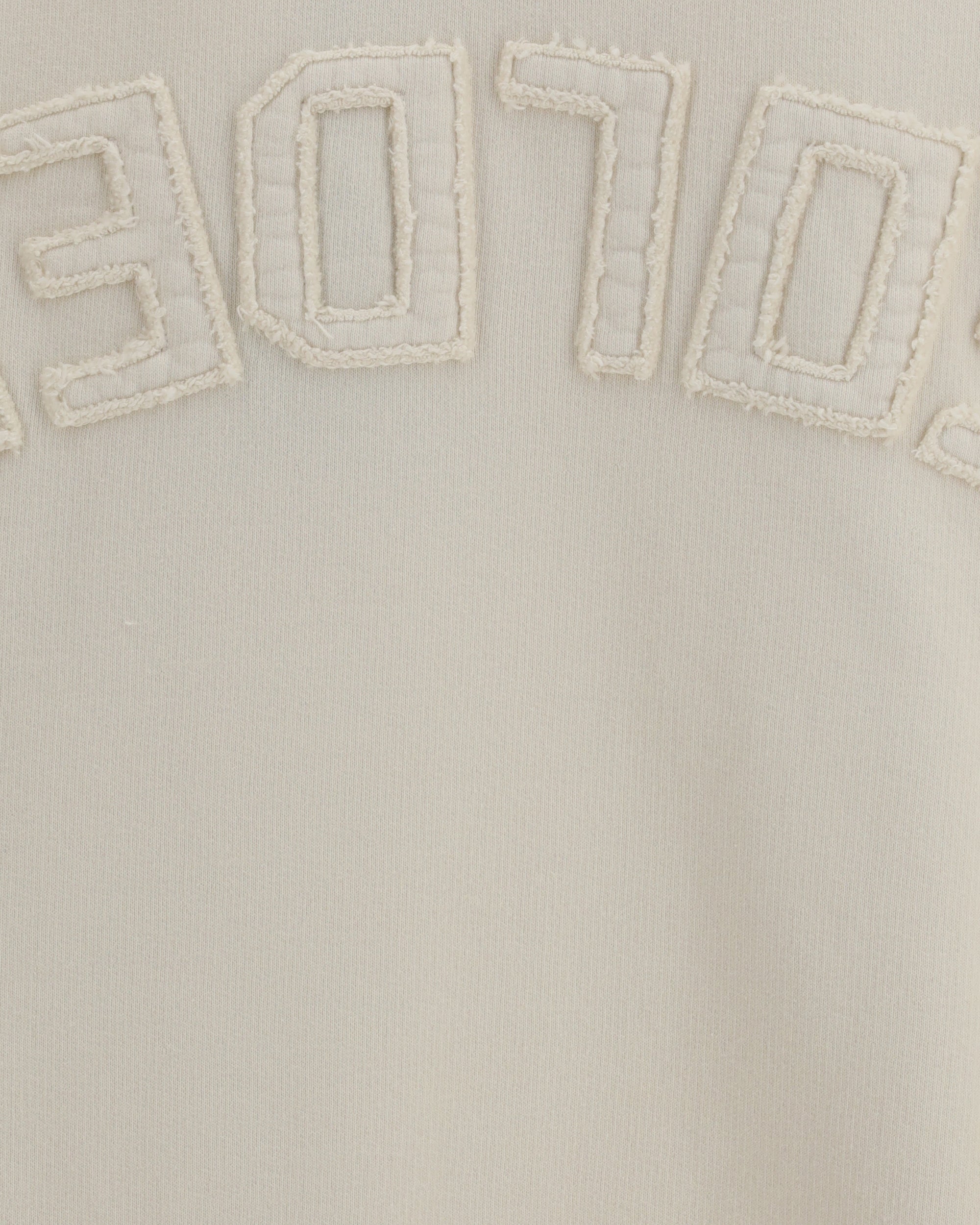 Jersey-Kapsel-Sweatshirt mit Used-Effekt