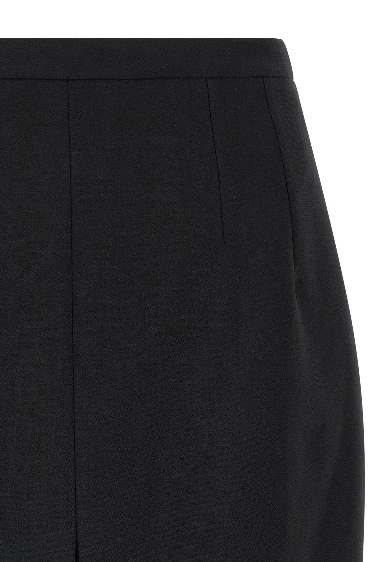 Dolce & Gabbana Double Crêpe Wool Mini Skirt