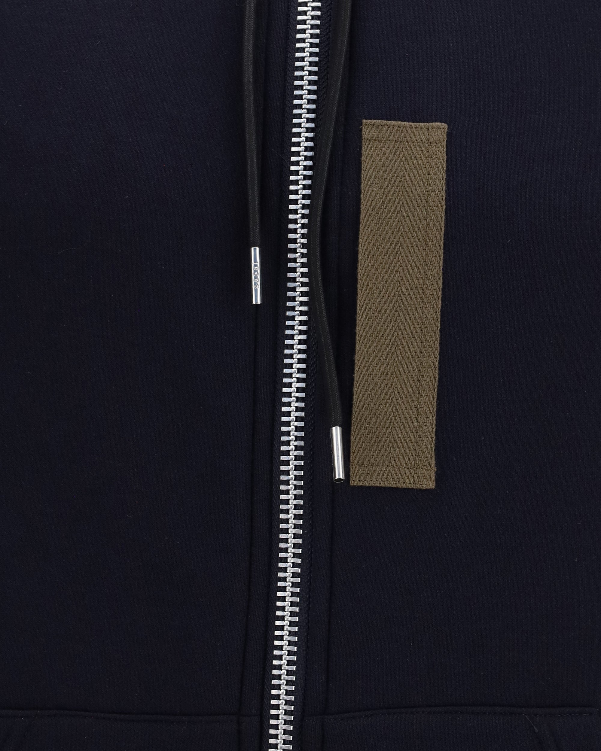 Sacai هودي من مزيج القطن والتويل