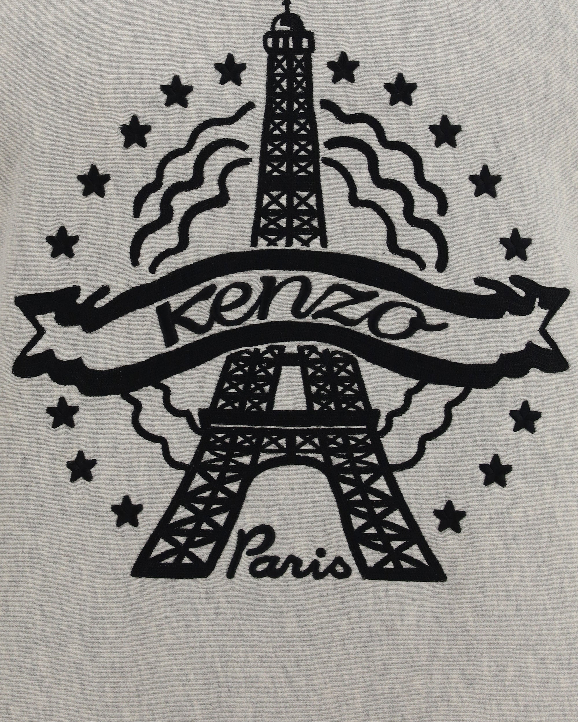 Kenzo Eiffel Tower Cotton Sweatshirt