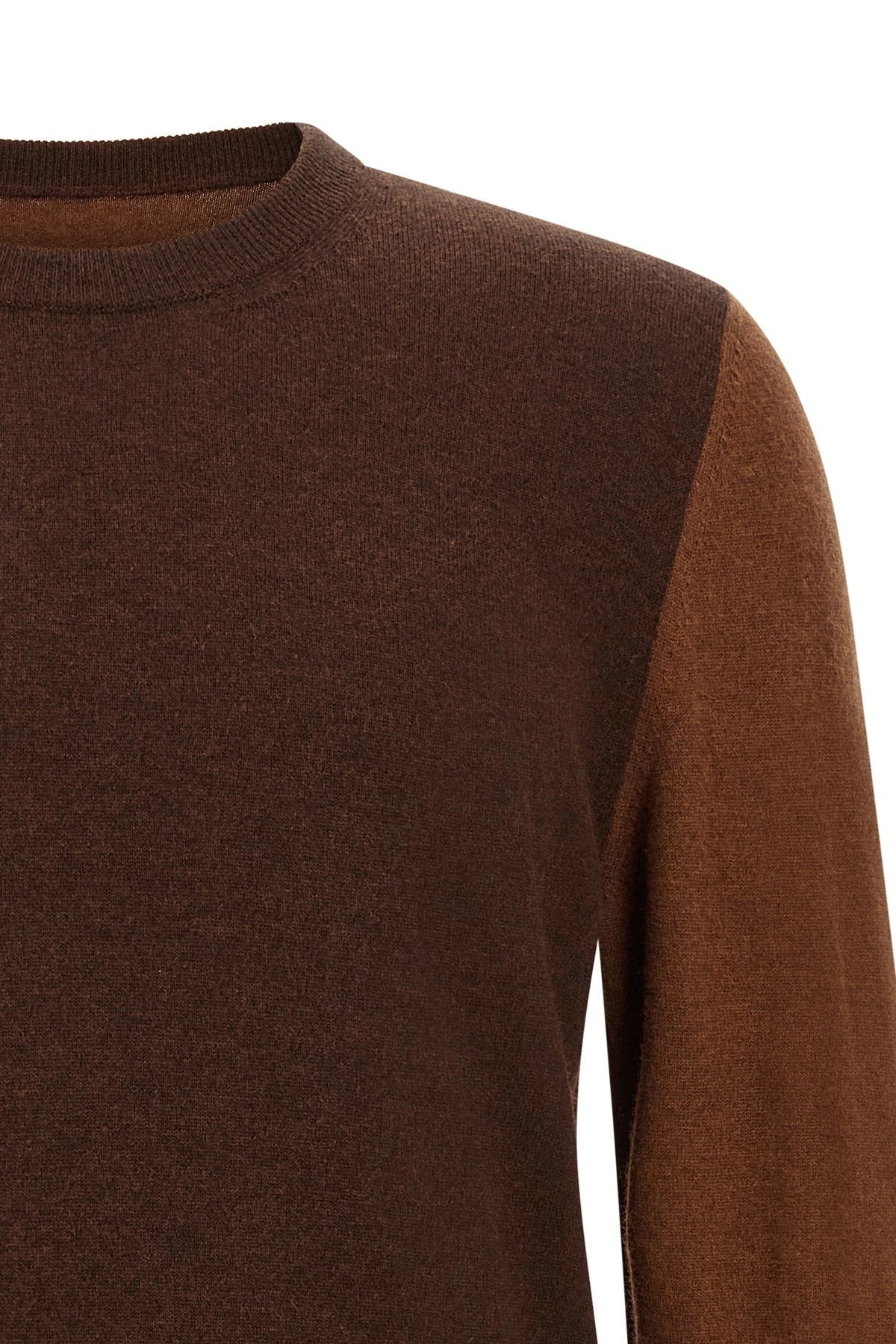 Maison Margiela Two-Tone Wool Sweater