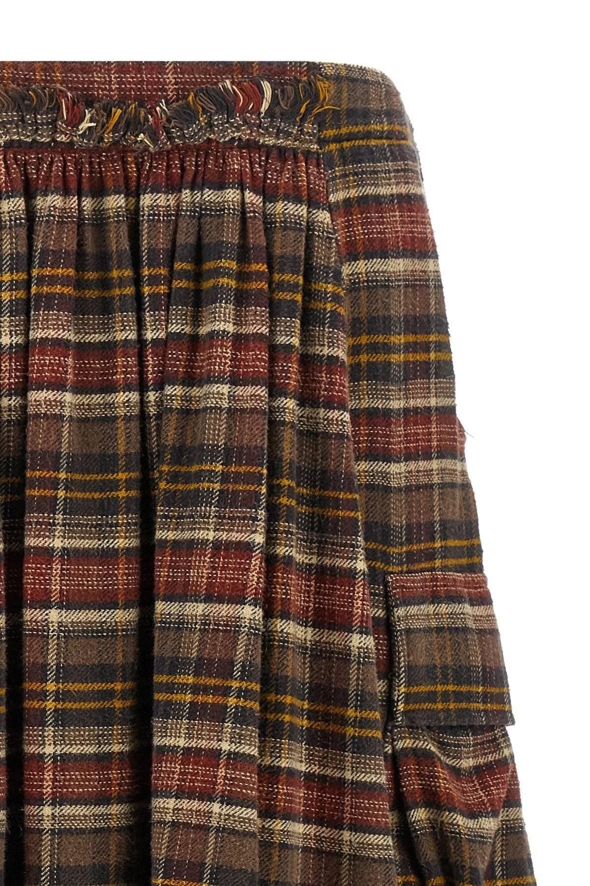 R13 Cargo Maxi Skirt