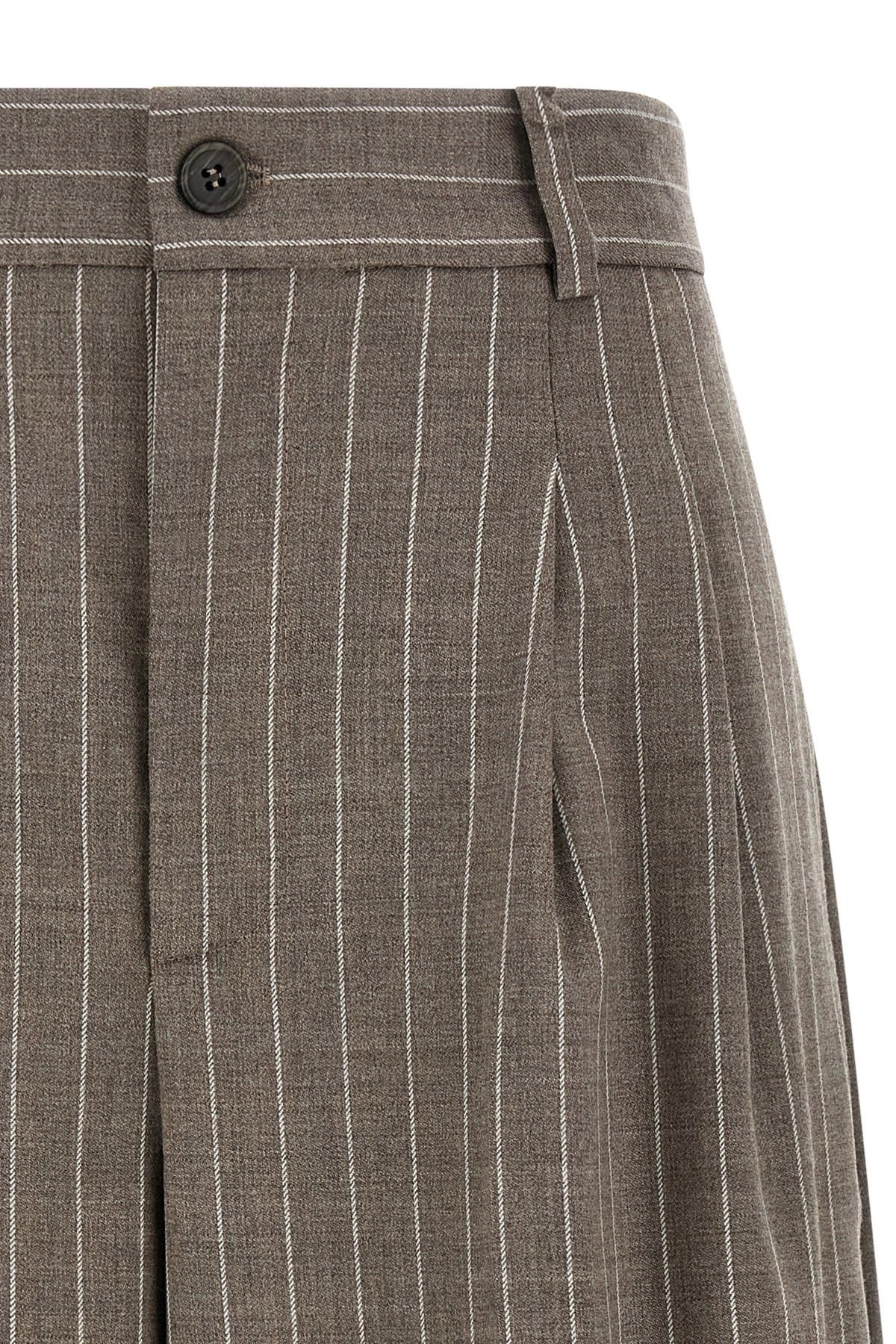 P.A.R.O.S.H. Lassie Pinstripe Bermuda Shorts