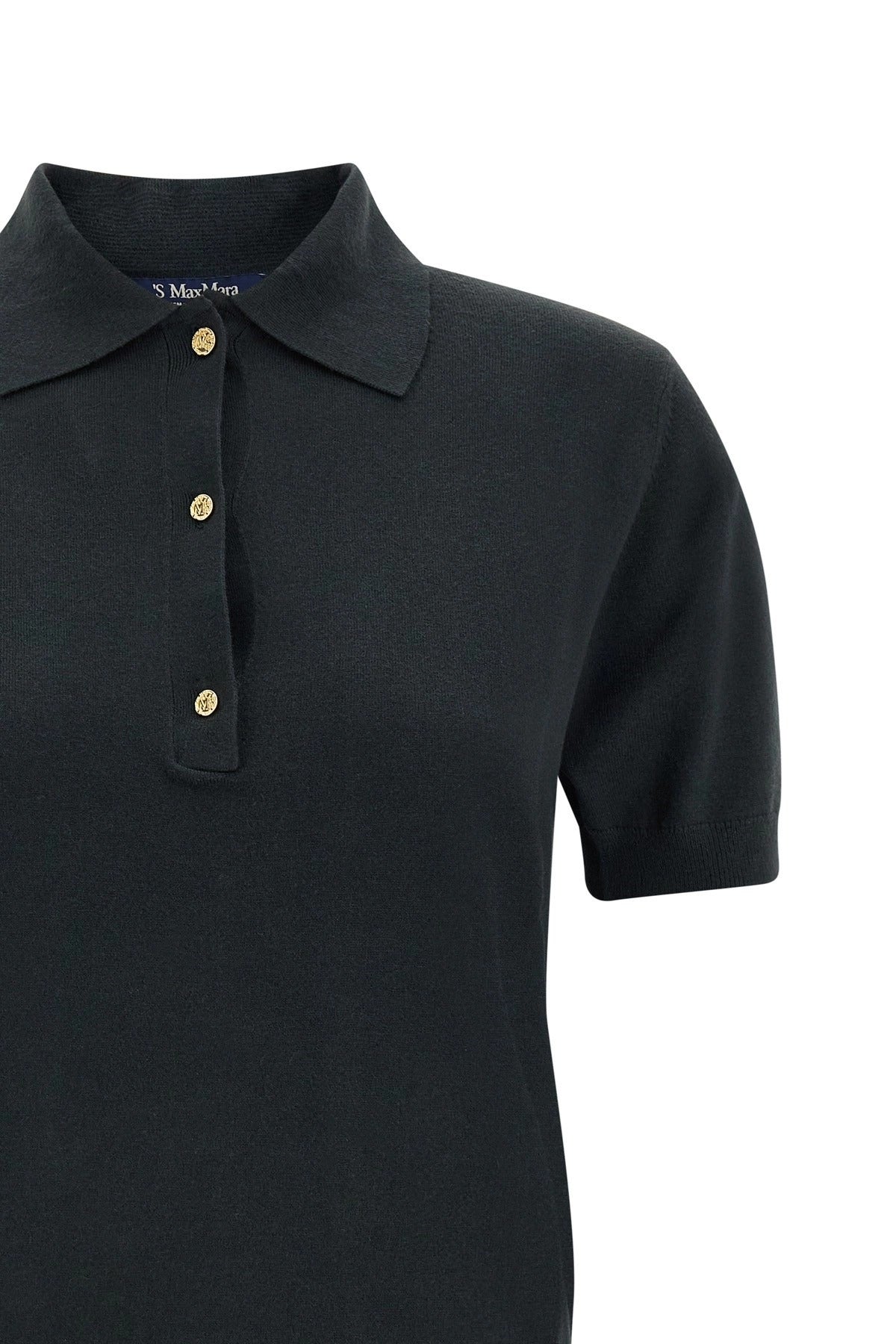 'S Max Mara Pomposa Knit Polo Shirt